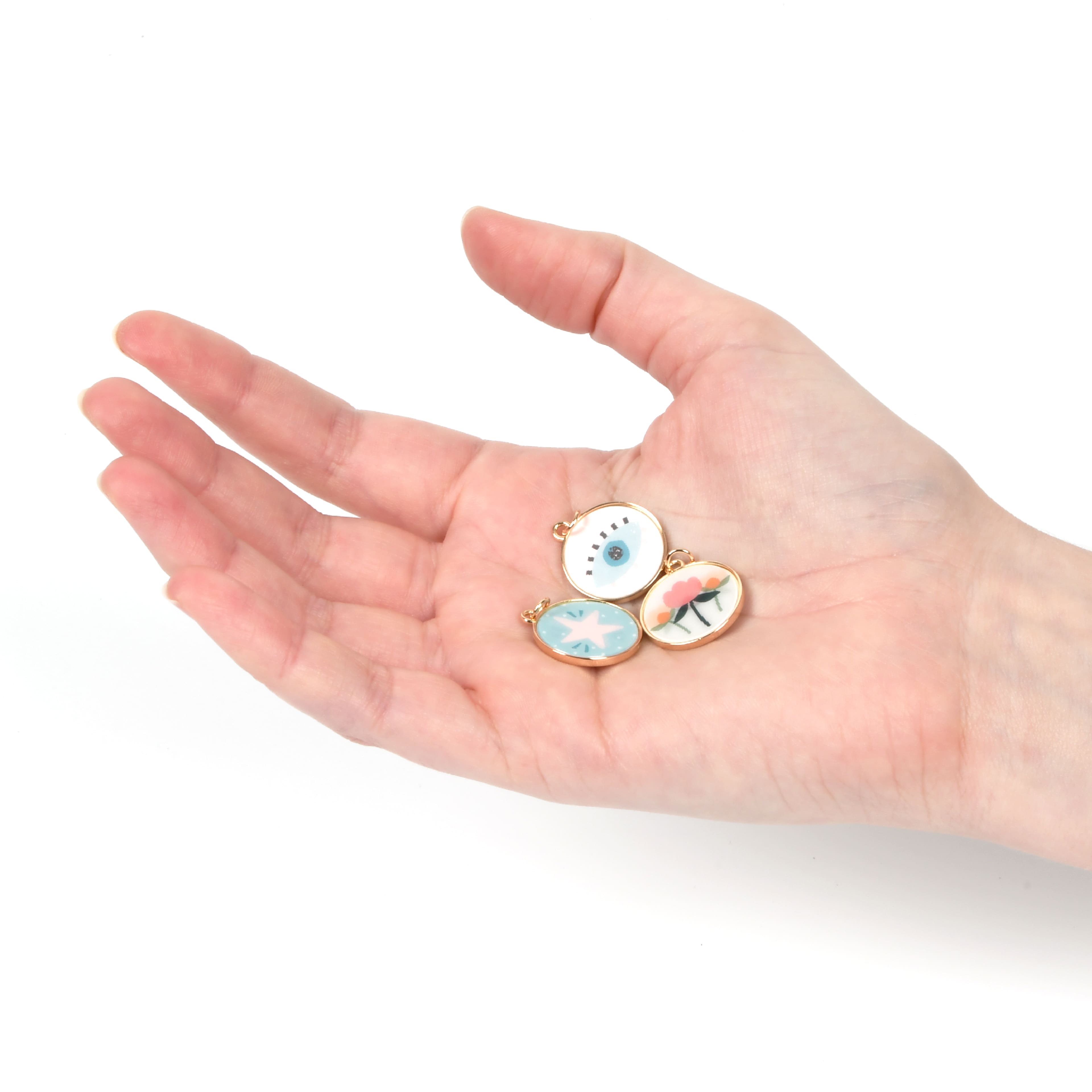 Round Lenticular Charm Set by Bead Landing&#x2122;