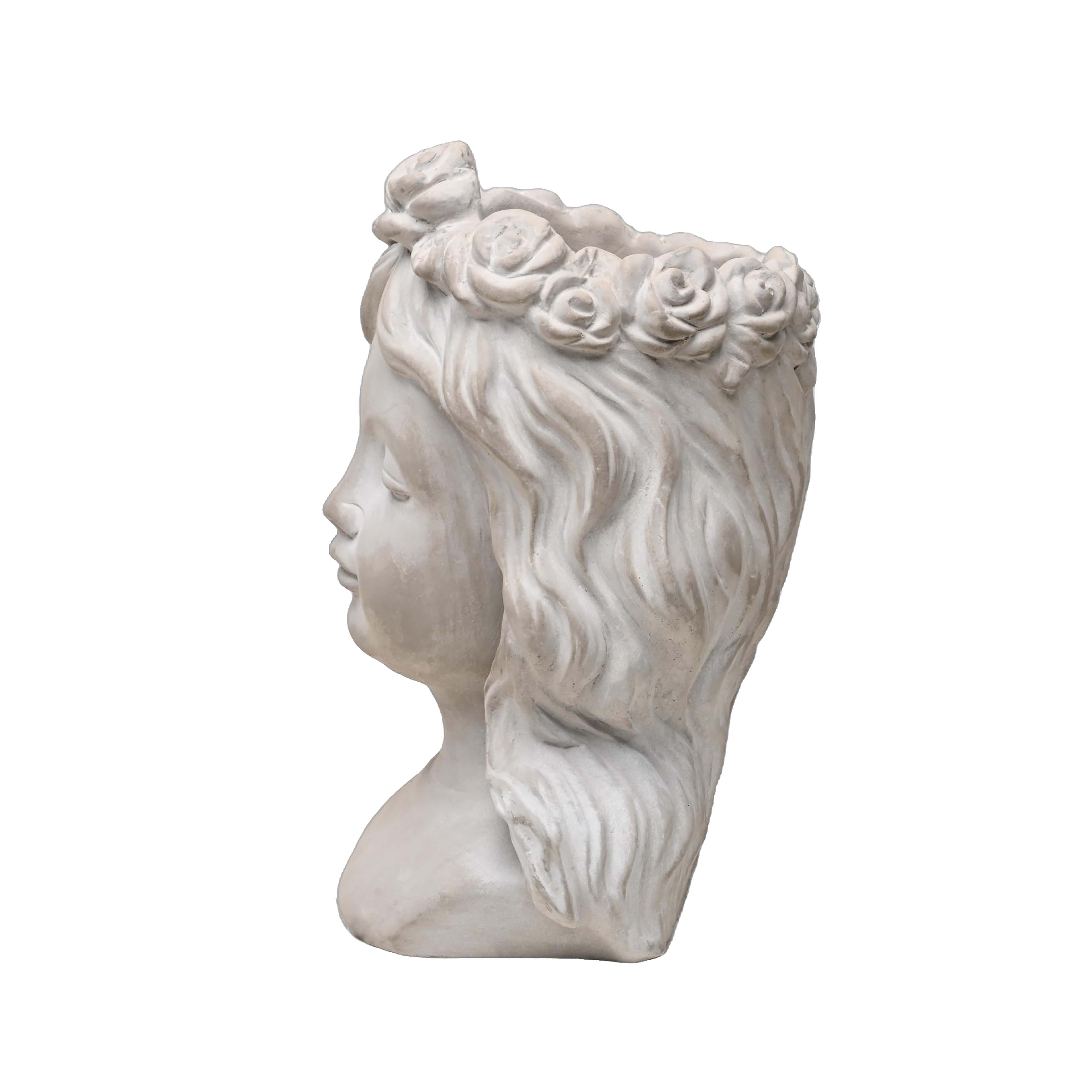 9&#x22; Female Bust Cement Container by Ashland&#xAE;