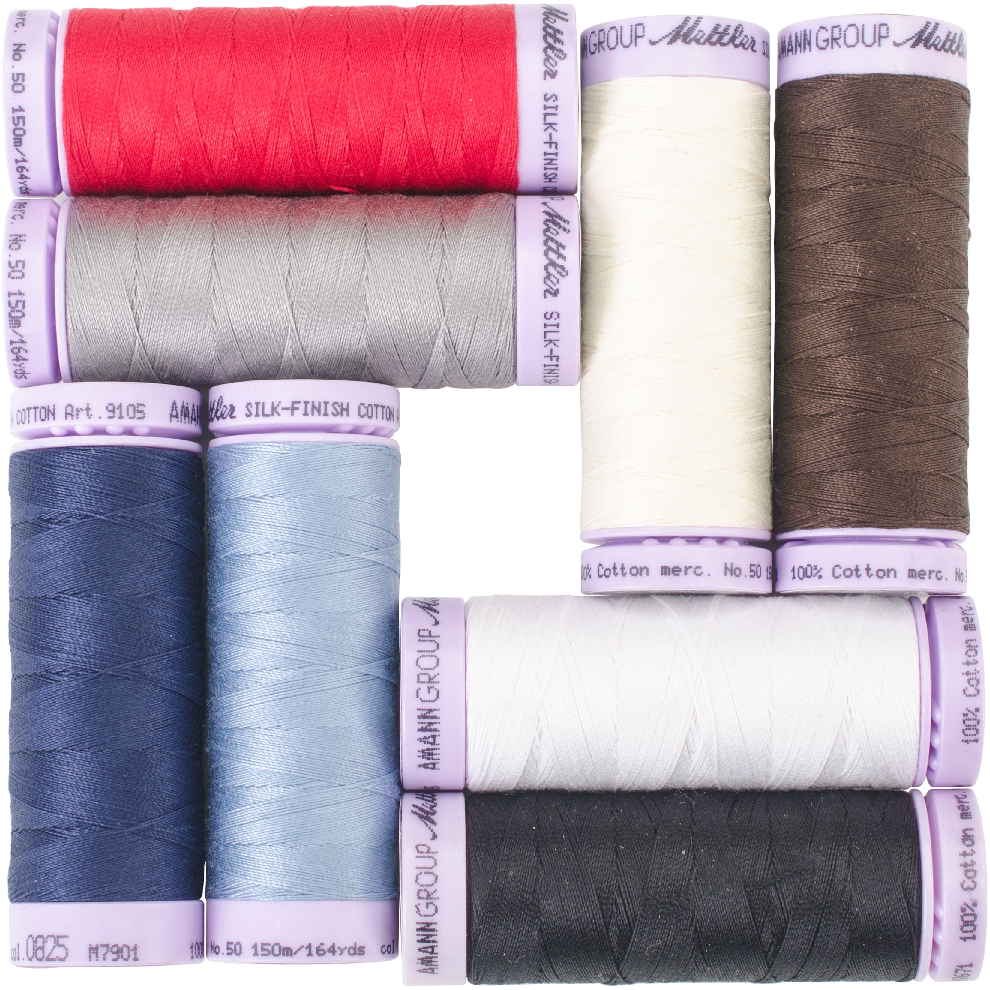 Mettler Autumn Silk Cotton Thread Gift Set