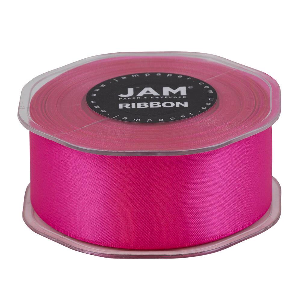 JAM Paper 1.5" x 25yd. Double Faced Satin Ribbon