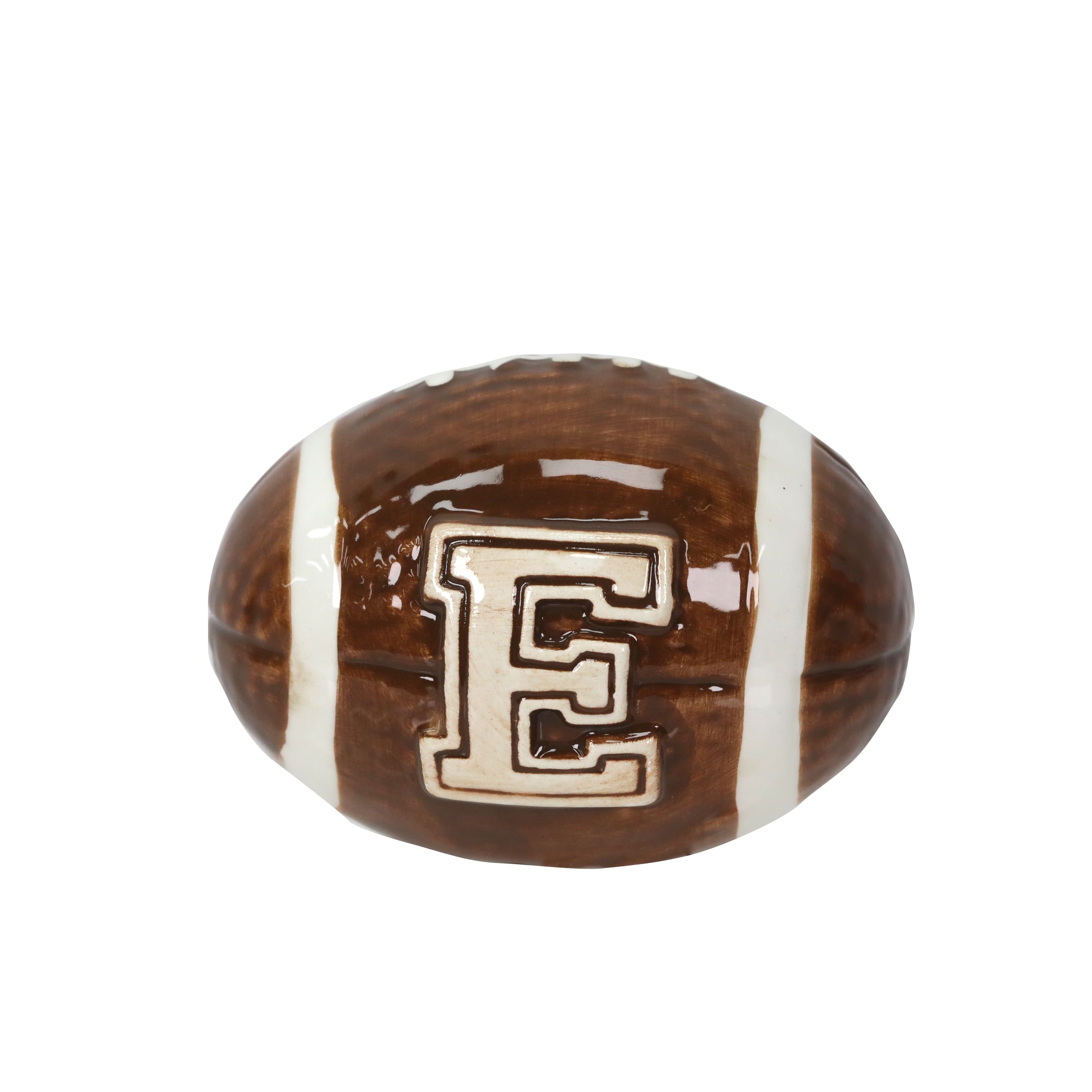 3.75&#x22;  Football Tailgate Monogram D&#xE9;cor by Celebrate It&#x2122;