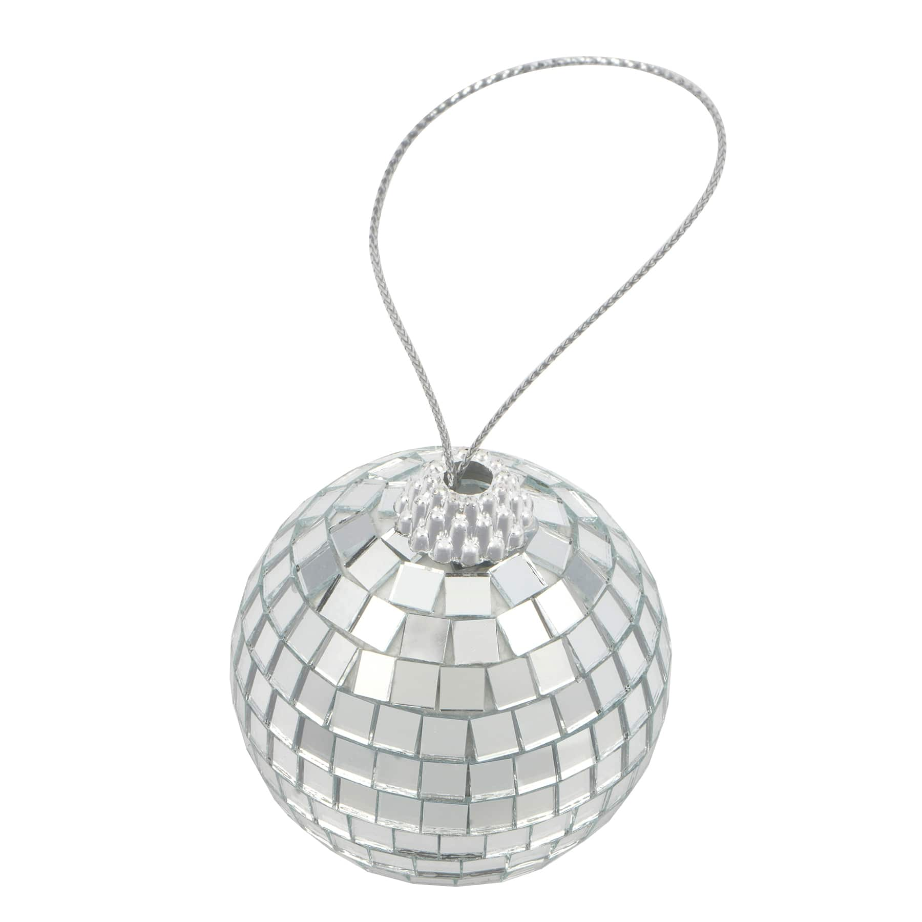 2&#x22; Silver Disco Balls, 6ct. by Celebrate It&#xAE;