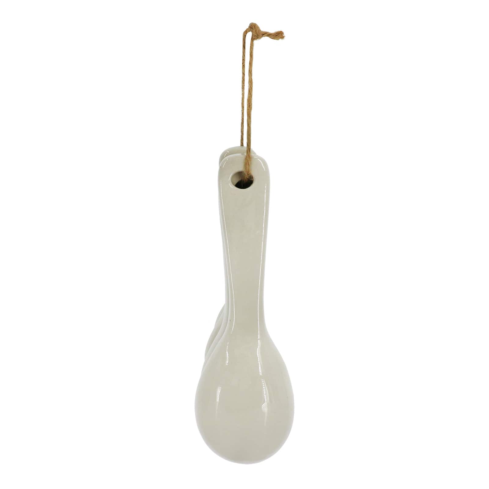 Gingerbread Ceramic Measuring Spoon Set by Ashland&#xAE;