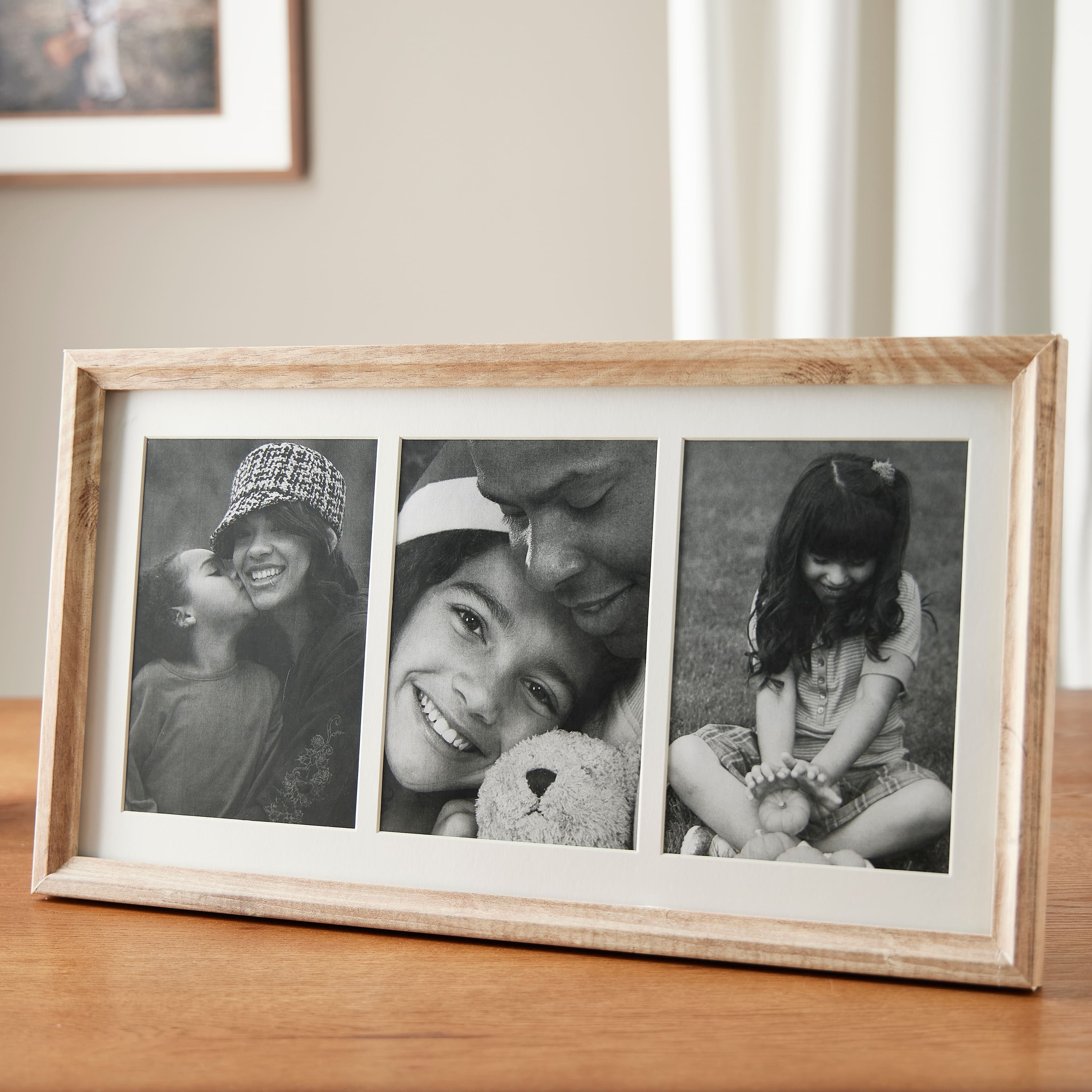 3 Opening Natural 5&#x22; x 7&#x22; Collage Frame, Simply Essentials&#x2122; by Studio D&#xE9;cor&#xAE;