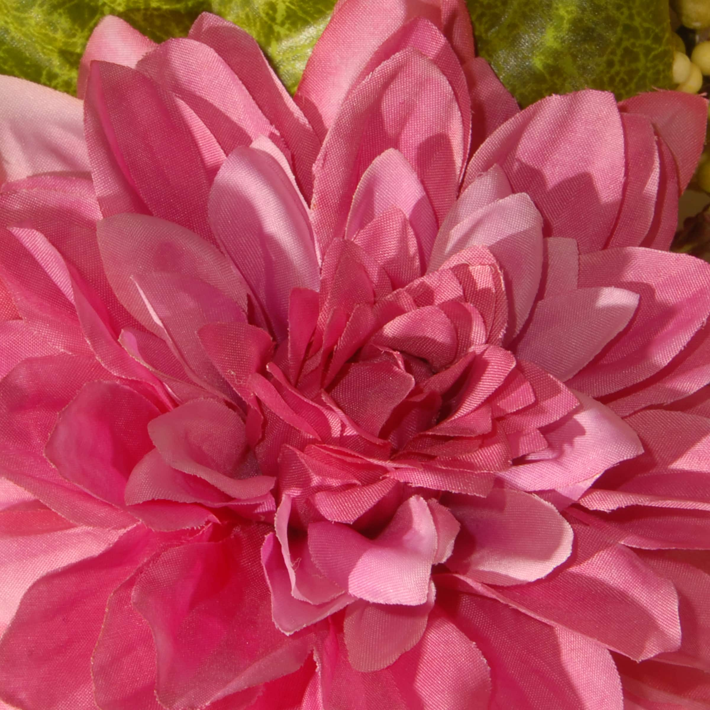 70&#x22; Hydrangea, Rose &#x26; Dahlia Garland