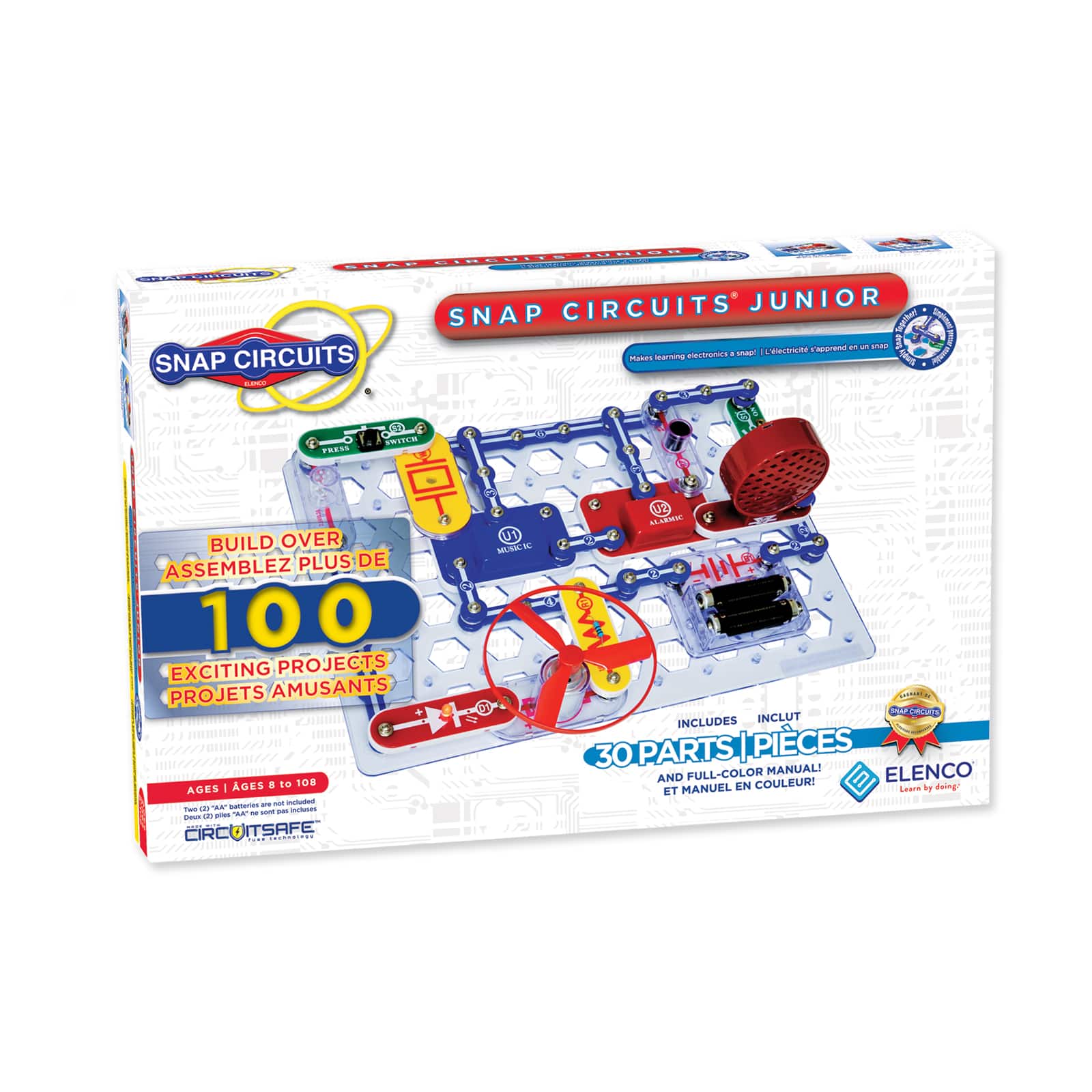 Snap Circuits® Jr (100 projects) - Funique - Science games, toys and  material online specialized store in Canada