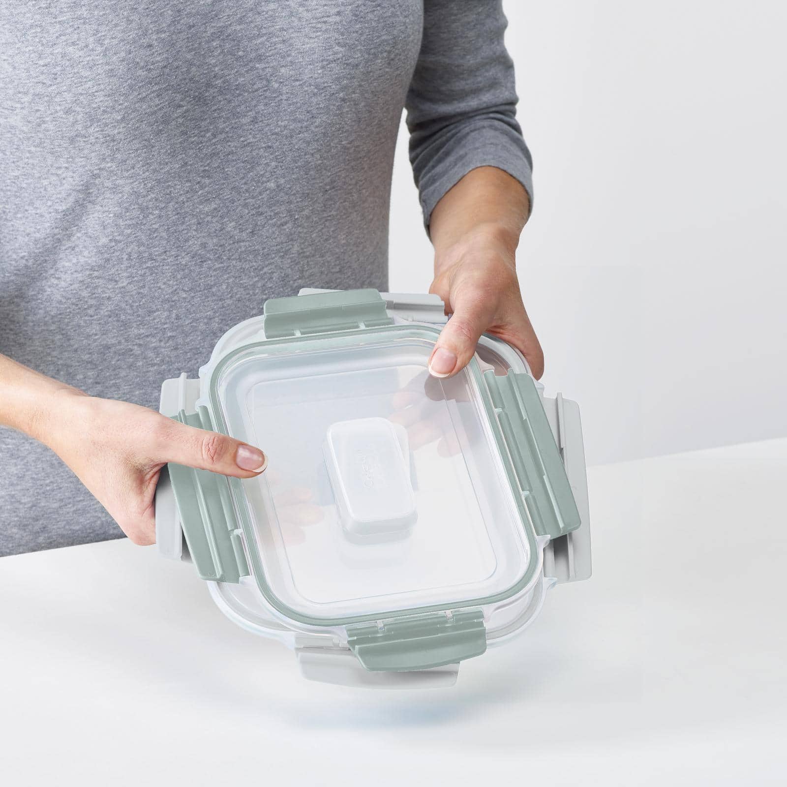 Joseph Joseph Nest Lock 10-piece Storage Container Set Sage