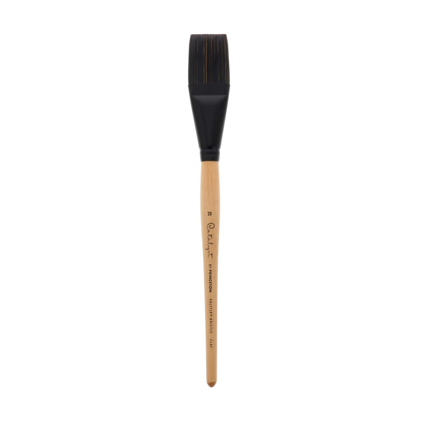 Princeton&#x2122; Catalyst&#x2122; Polytip&#x2122; Long Handle Bristle Flat Brush