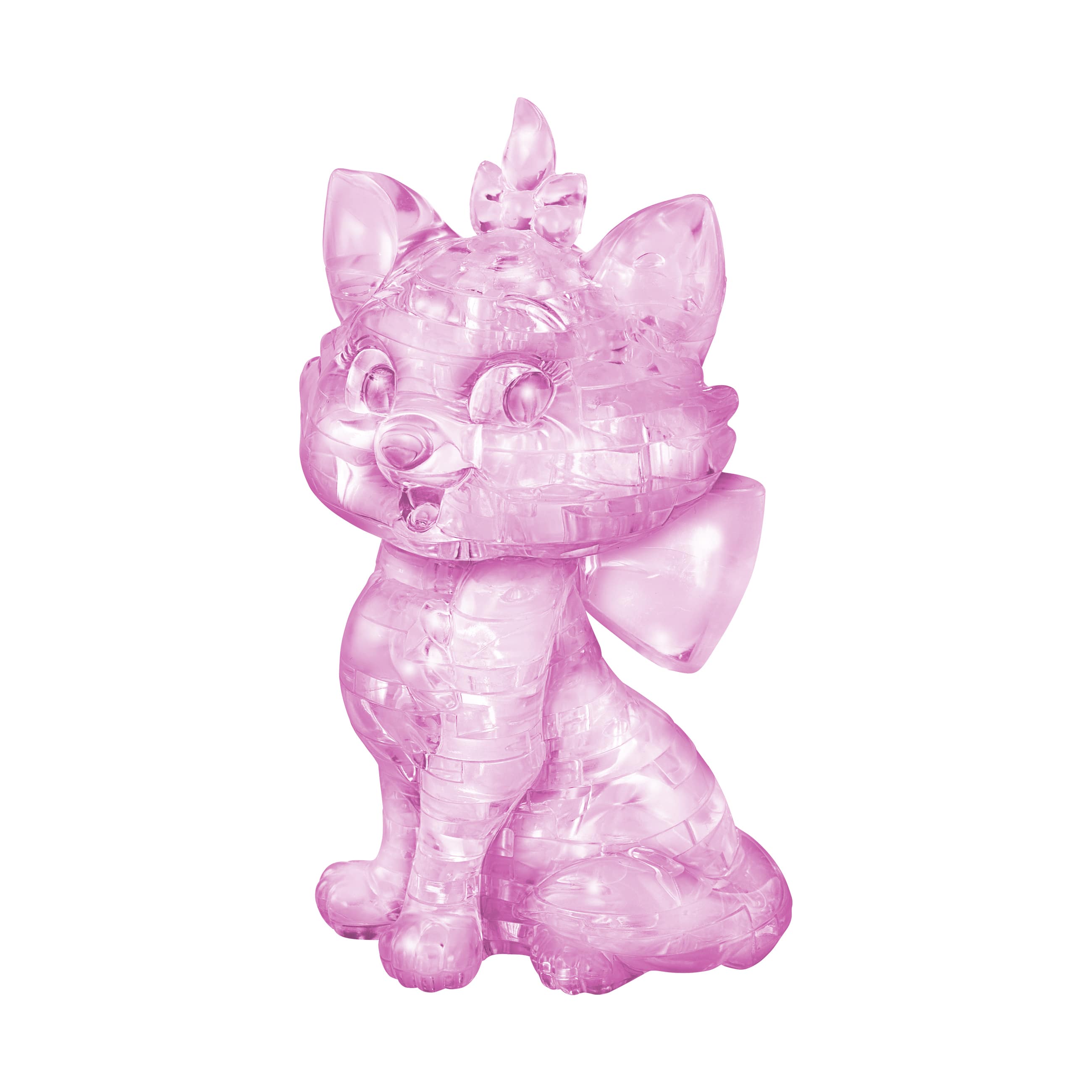 3D Crystal Puzzle - Disney Marie (Pink): 45 Pcs