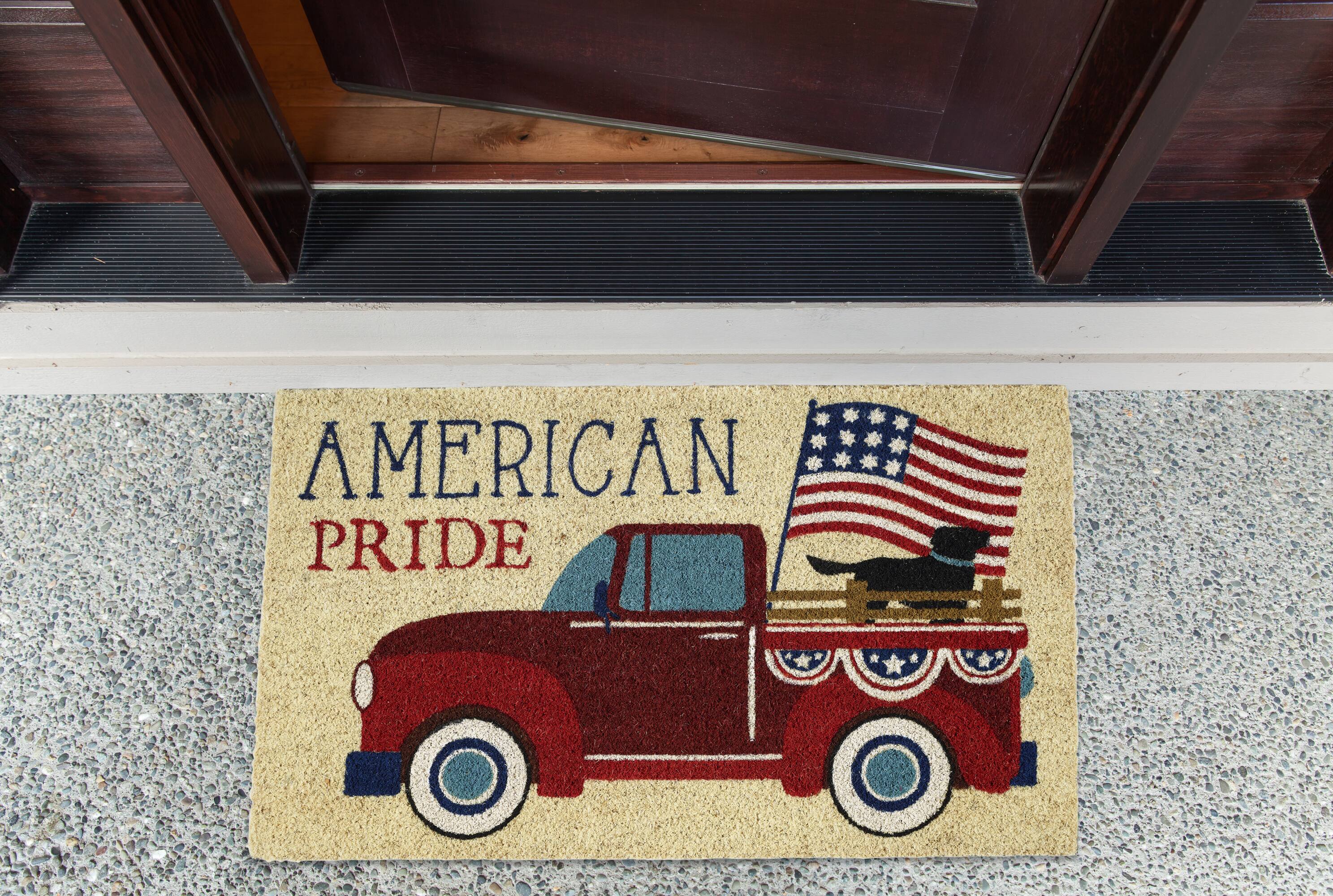 DII® Patriotic Truck Doormat