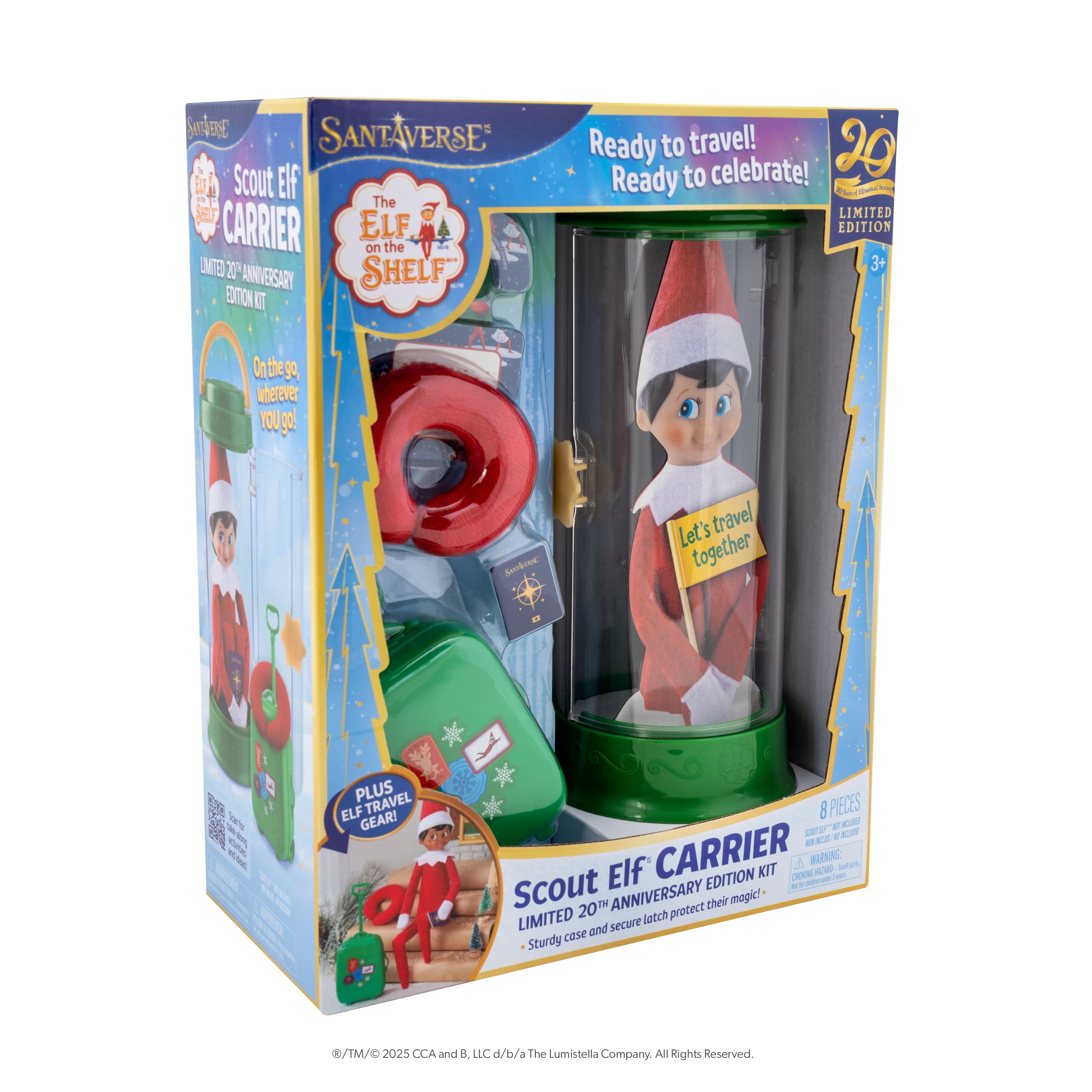 The Elf on the Shelf&#xAE; Scout Elf&#xAE; Carrier Limited 20th Anniversary Edition Kit