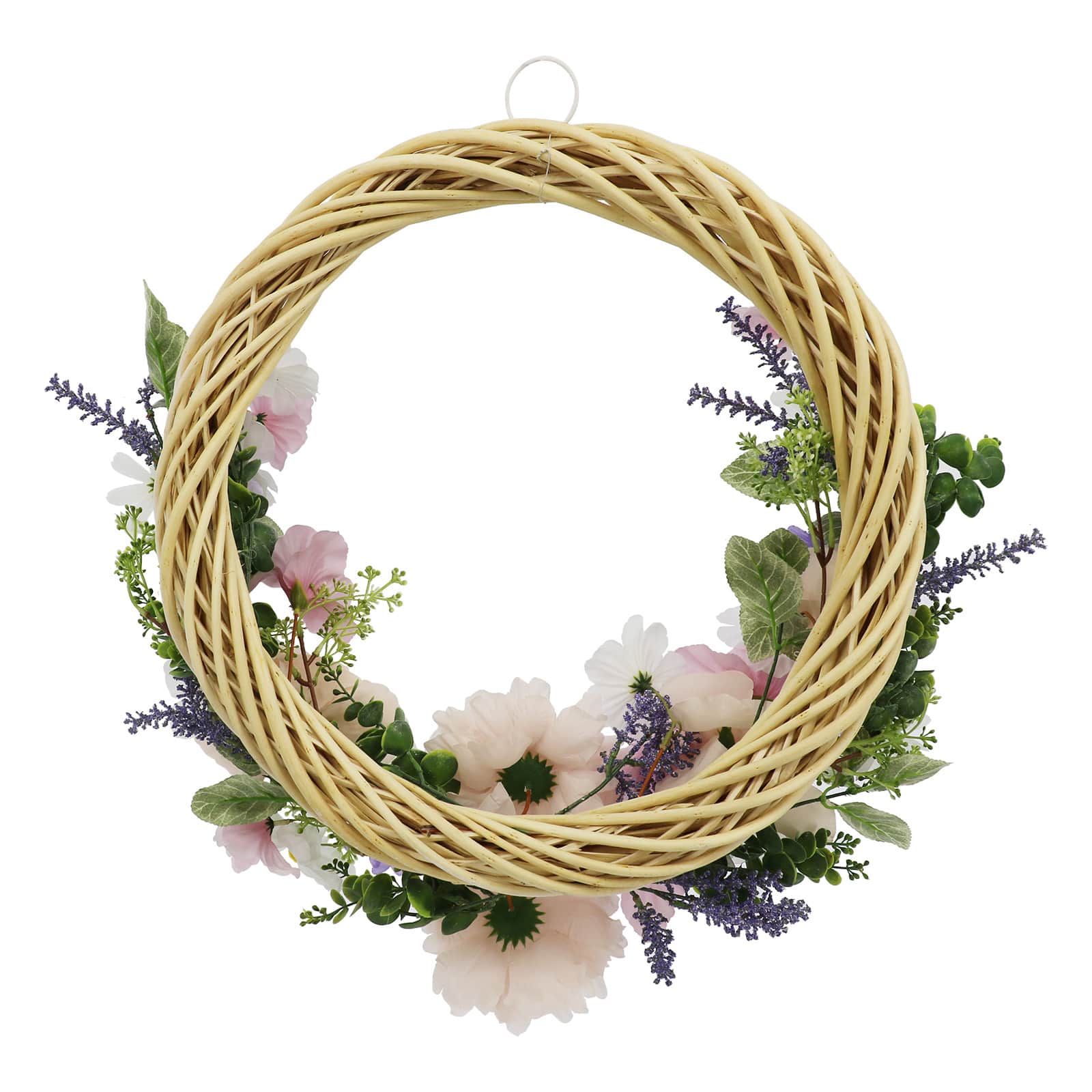 2ft. Pink Peony, Daisy &#x26; Lavender Wreath by Ashland&#xAE;