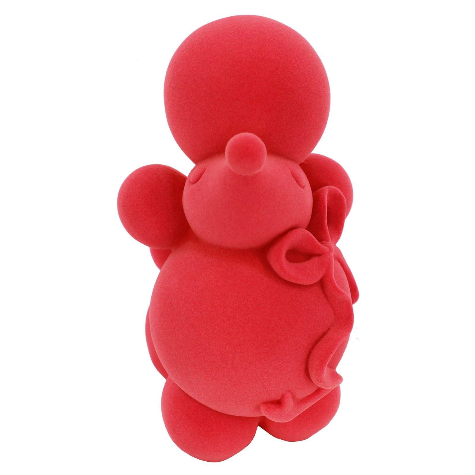 7&#x22; Flocked Poodle Tabletop D&#xE9;cor by Ashland&#xAE;