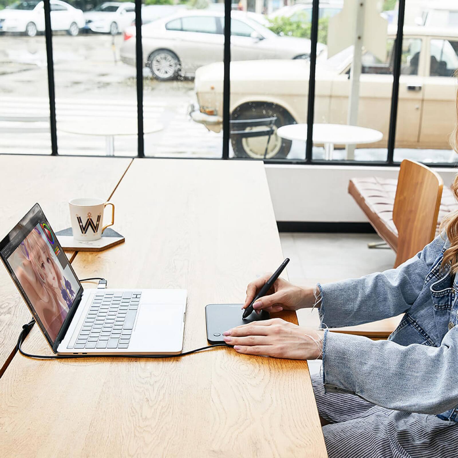 XPPen Deco Mini 4 Drawing Tablet