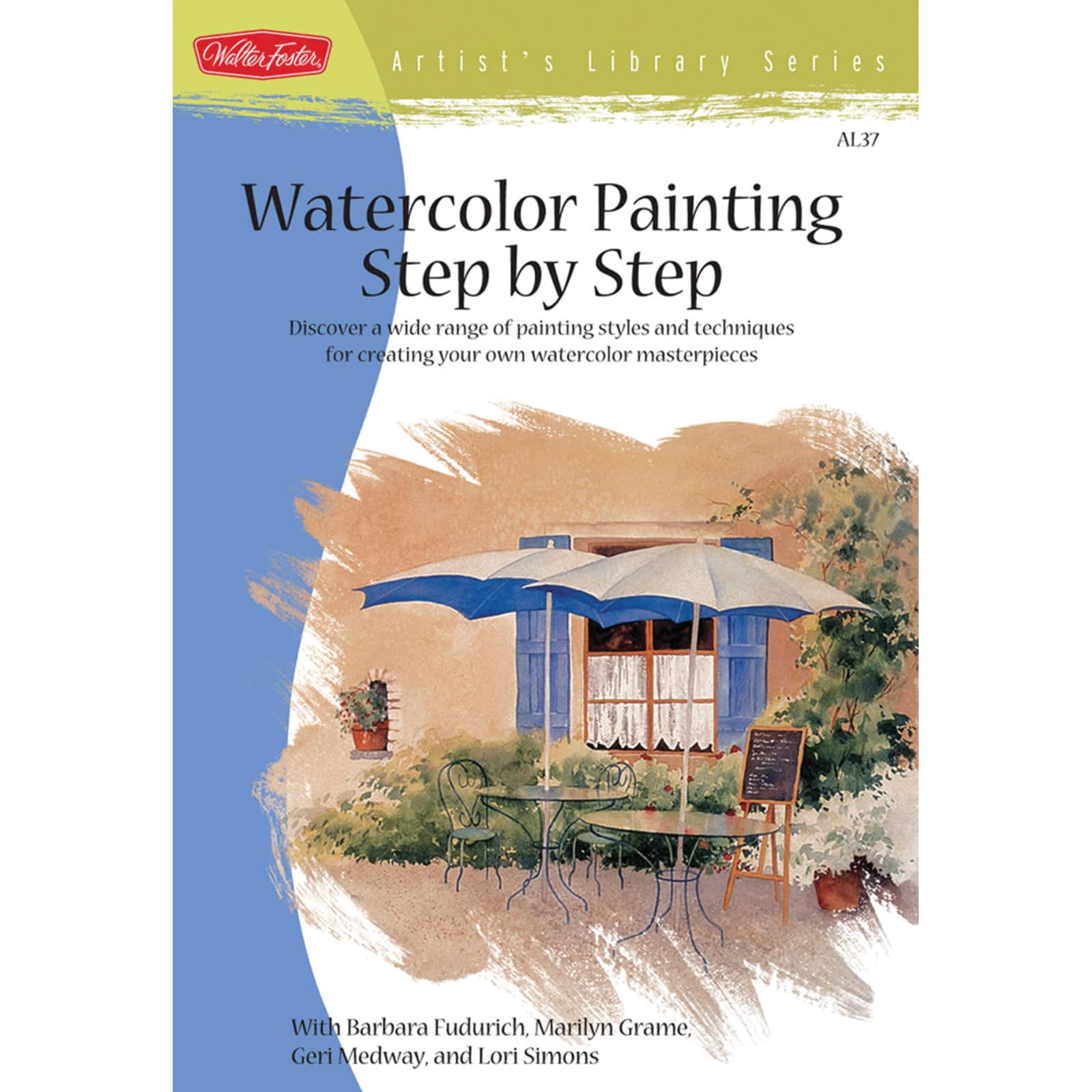 Learn to Paint Watercolor Gems for beginners - easy, step-by-step
