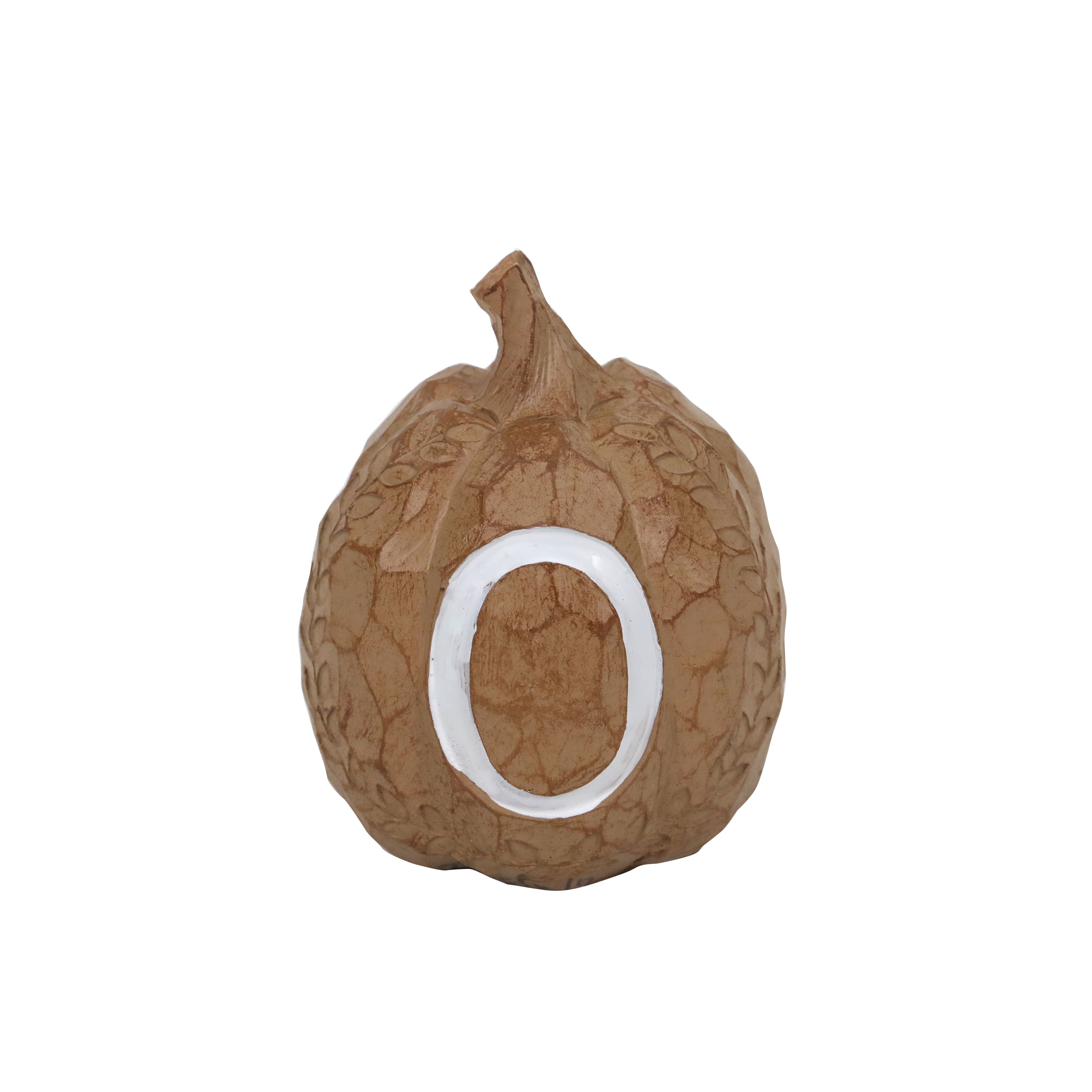 4&#x22; Fall Tabletop Pumpkin Monogram Letter by Ashland&#xAE;