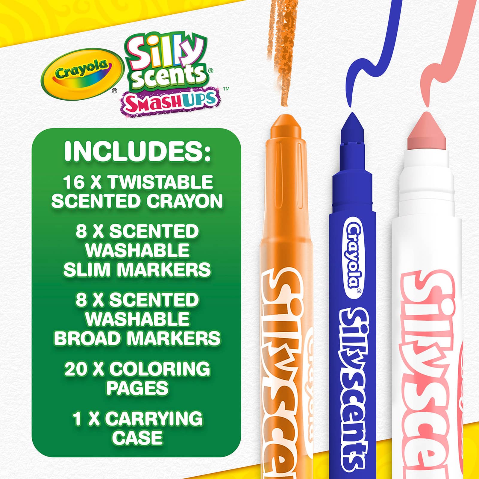 Crayola® Silly Scents Mini Inspiration Art Case