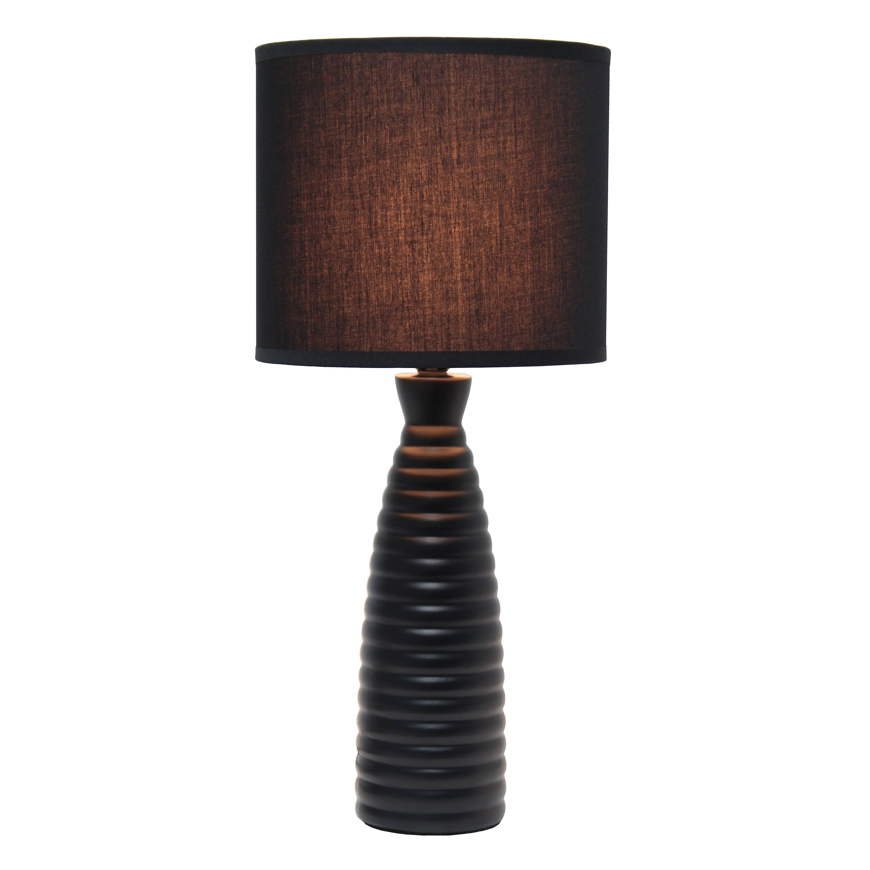 Simple Designs Alsace Bottle Table Lamp
