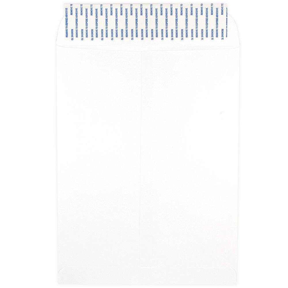 JAM Paper 9&#x22; x 12&#x22; White Open End Catalog Commercial Envelopes