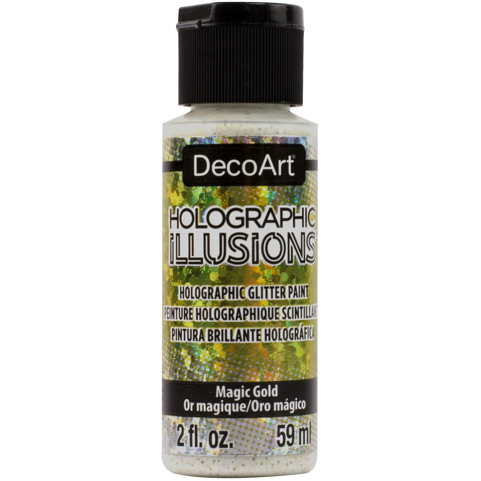 DecoArt® Holographic Illusions™ Glitter Paint, 2oz.