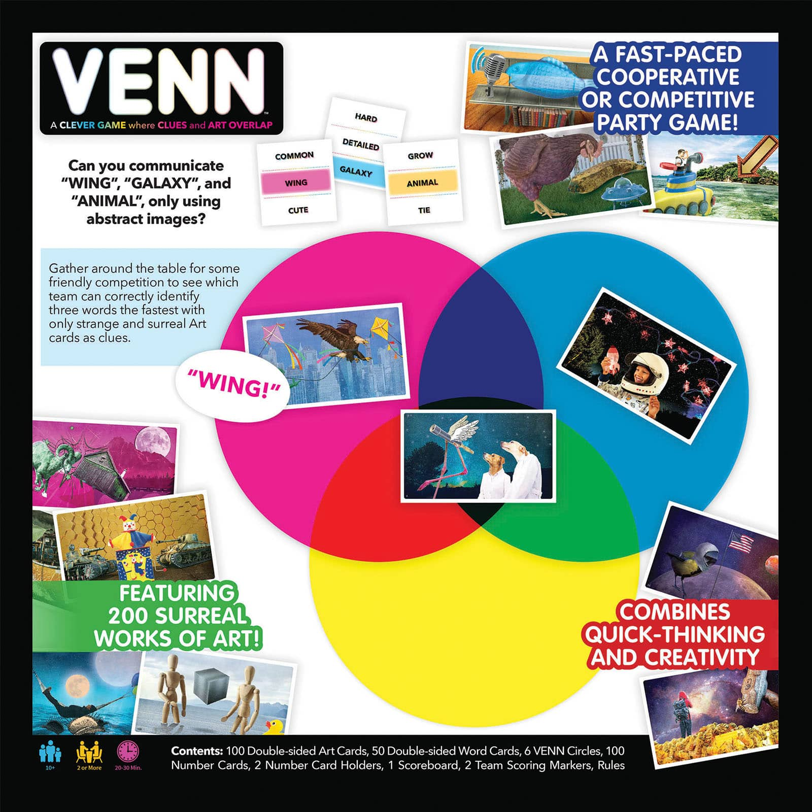 USAopoly VENN&#x2122; Game