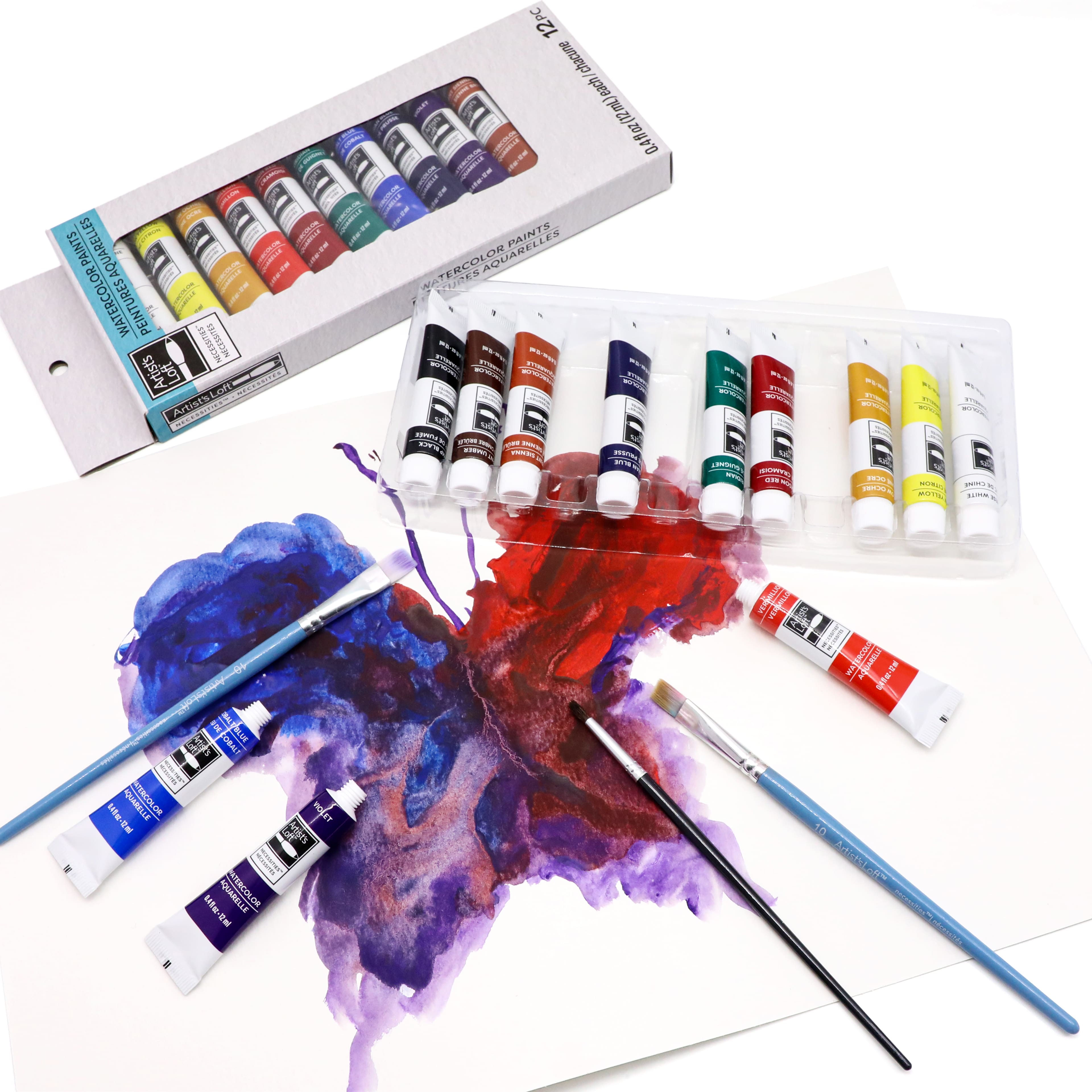 12 Packs: 12ct. (144 total) Watercolor Paints by Artist&#x27;s Loft&#x2122; Necessities&#x2122;