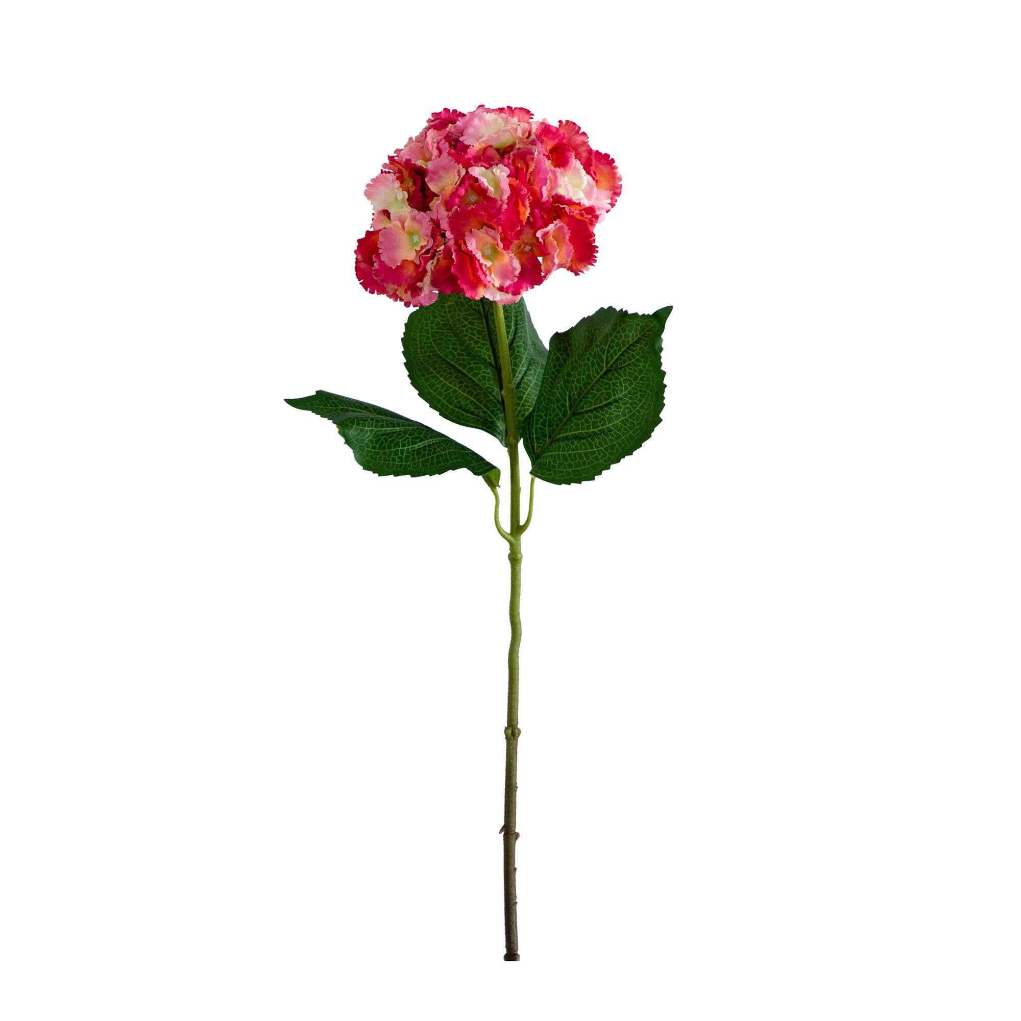 30&#x22; Pink Hydrangea Flower Stems, 3ct.