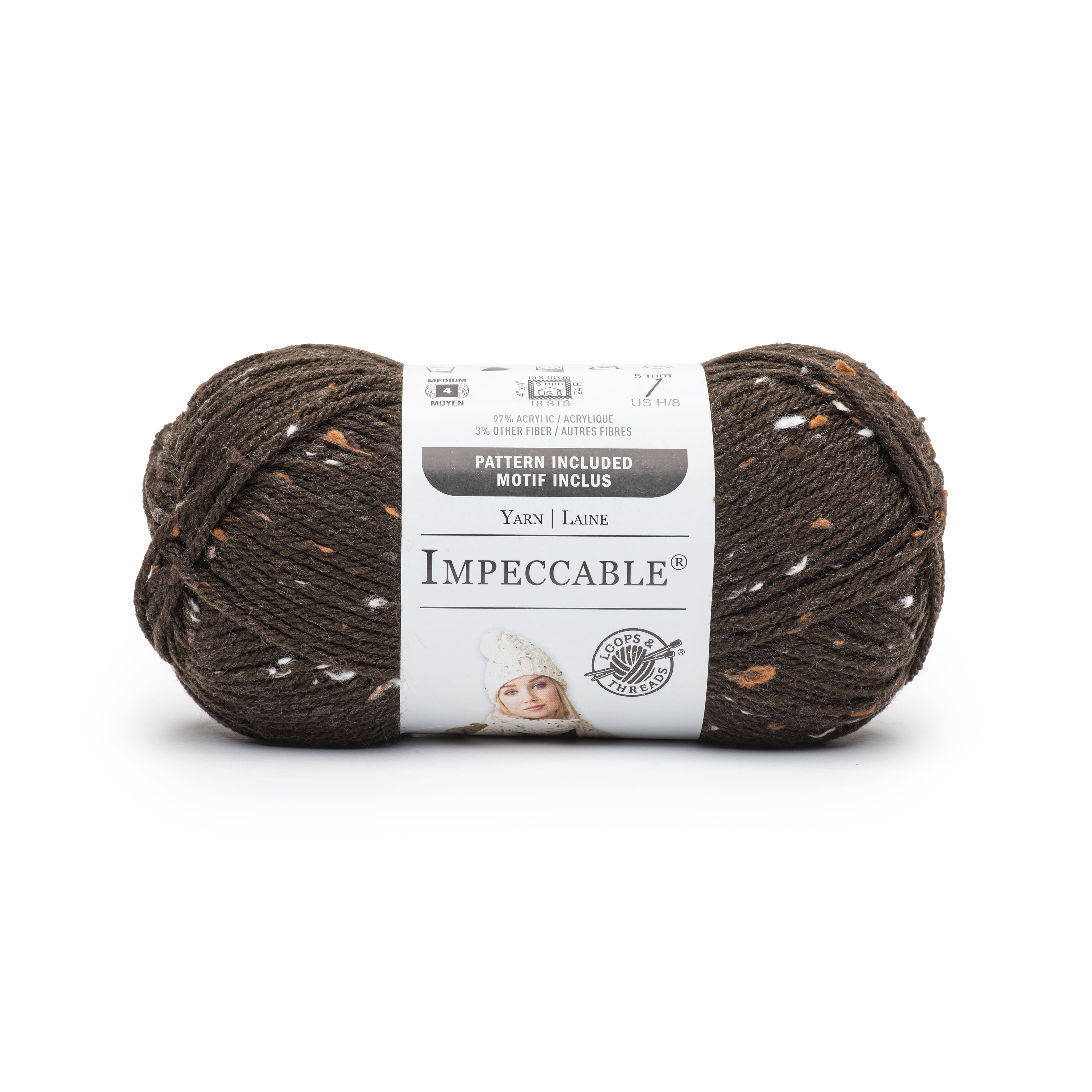 Loops & Threads Impeccable Yarns - Assorted Multi Colors