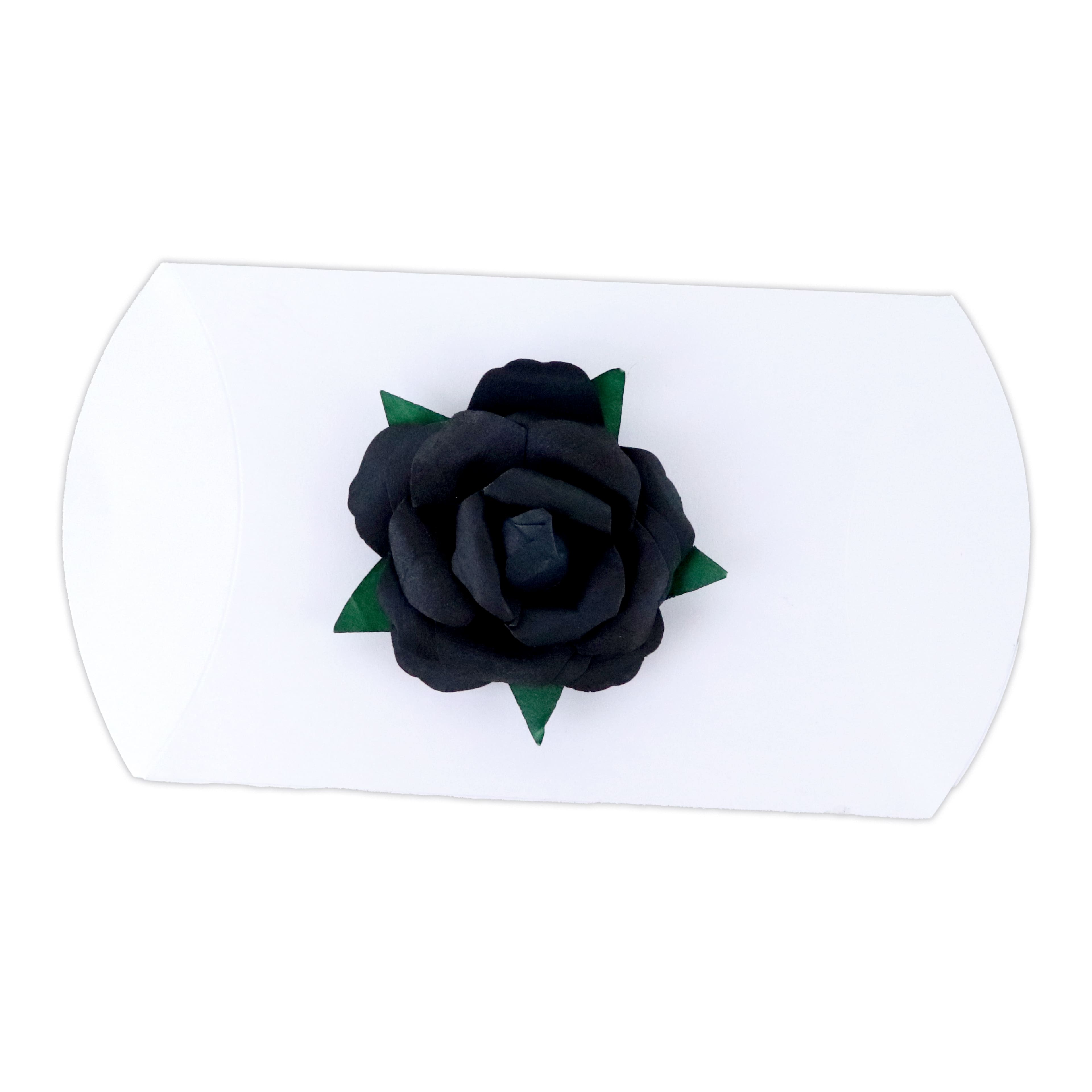 Black Paper Flower Embellishment by Recollections&#x2122;