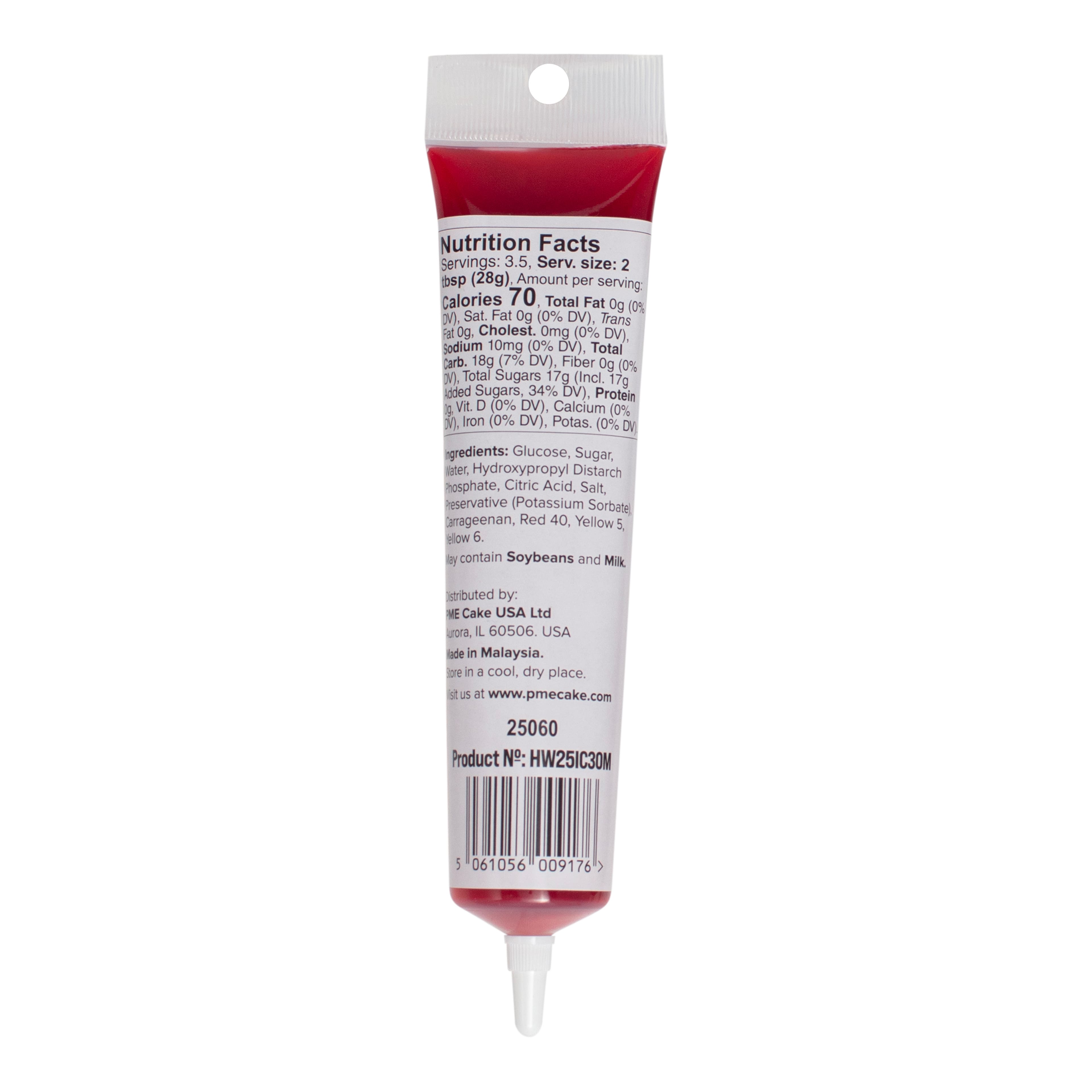 PME Cake Sweet Street&#xAE; Red Edible Blood Slime Decoration