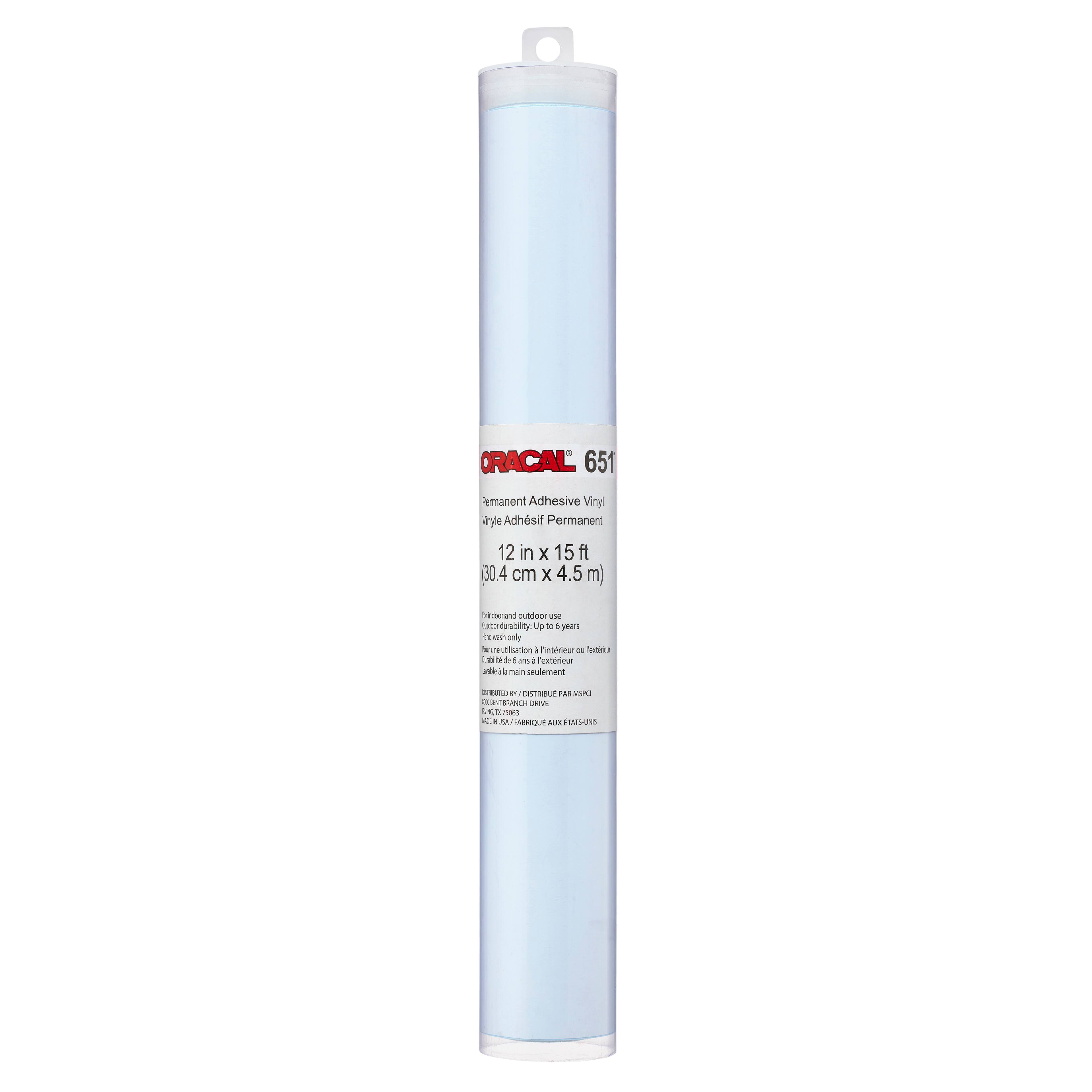 ORACAL® 651 Permanent Adhesive Vinyl Mega Roll