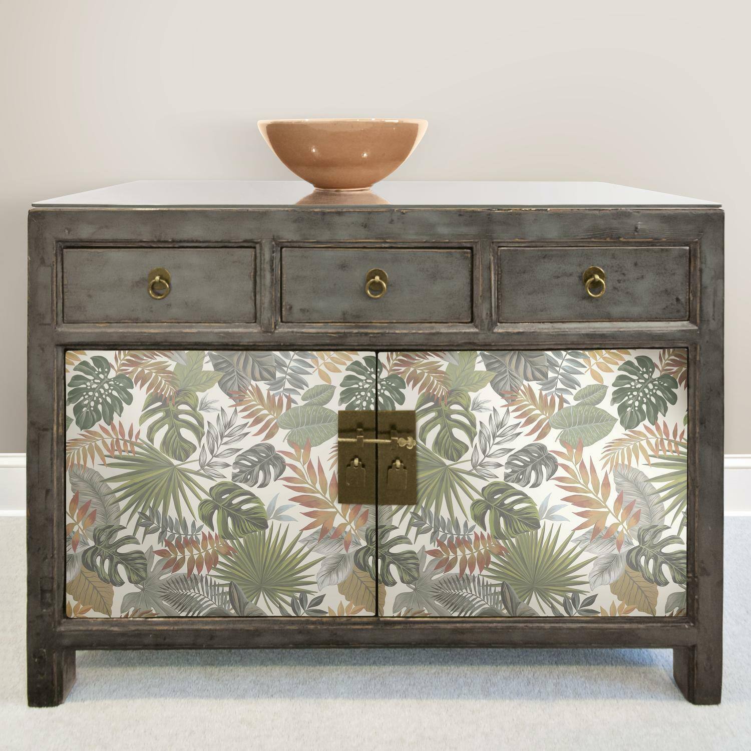 RoomMates Palm Frond Toss Peel & Stick Wallpaper