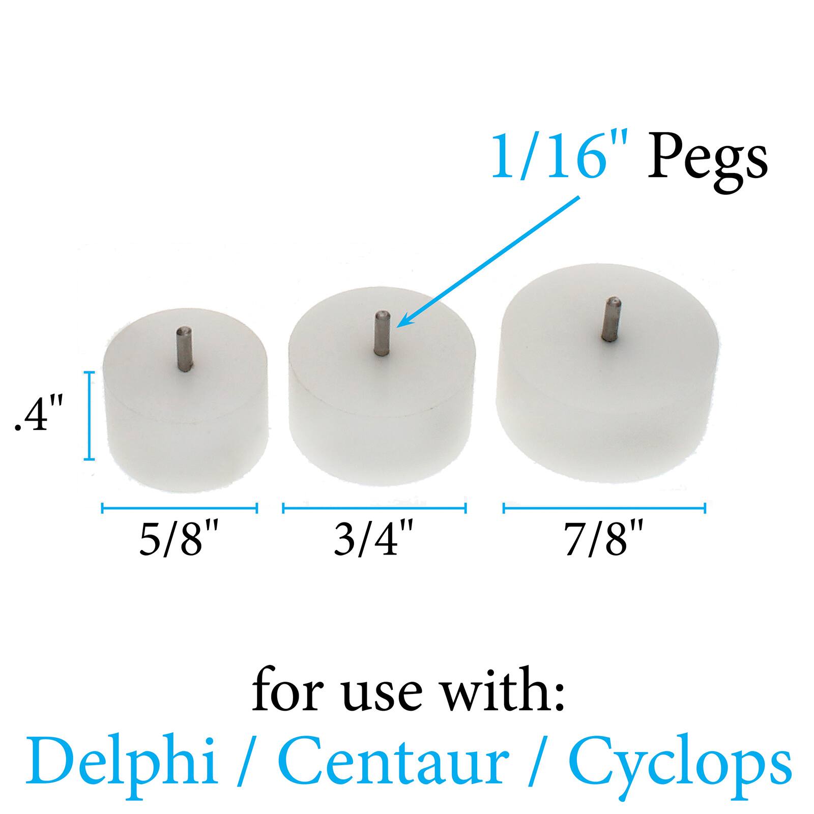 The Beadsmith® Wig Jig® Delphi, Centaur & Cyclops Super Pegs