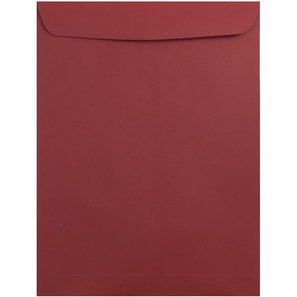 JAM Paper 10&#x22; x 13&#x22; Dark Red Open End Catalog Premium Envelopes