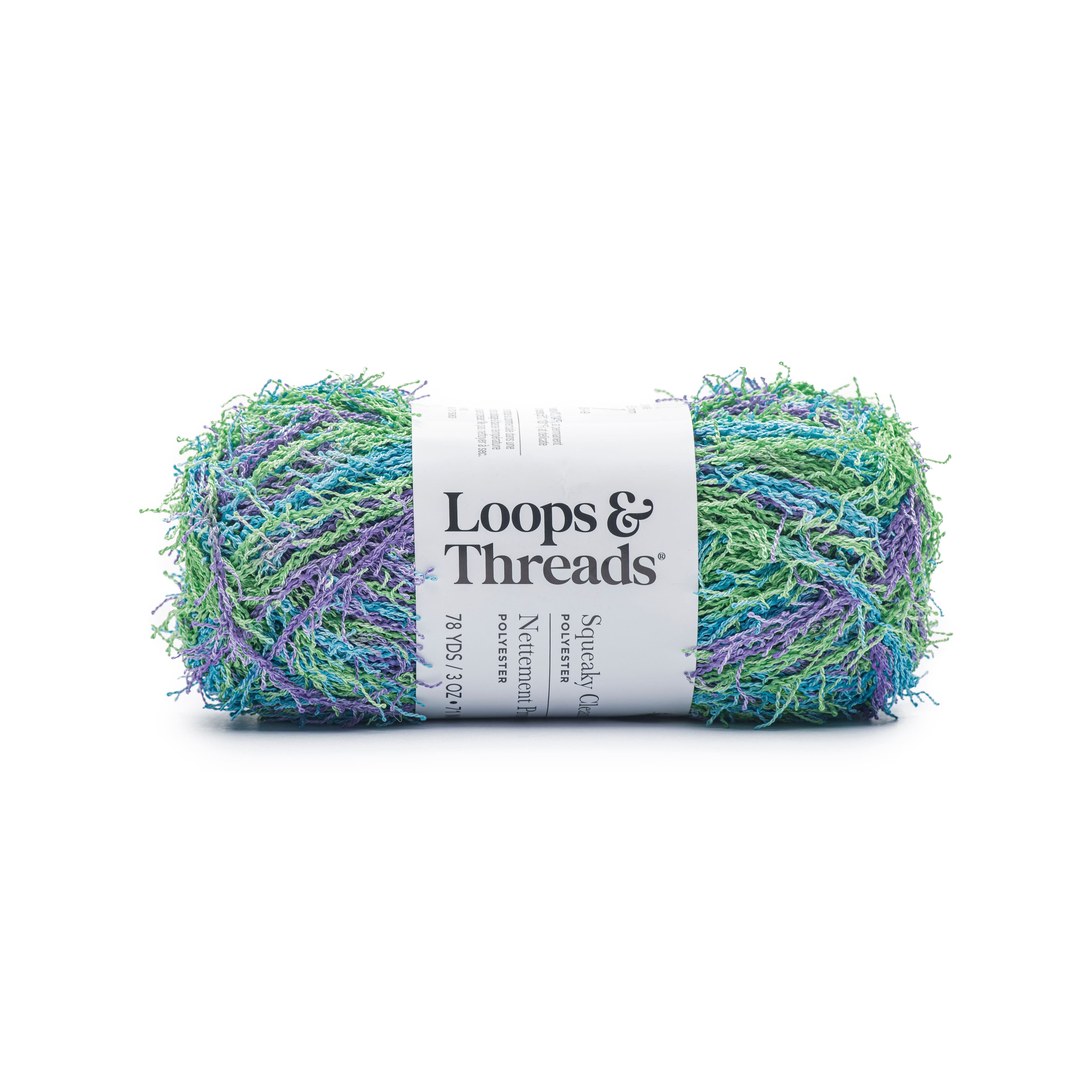 15 Pack: Squeaky Clean&#x2122; Prints Yarn by Loops &#x26; Threads&#xAE;