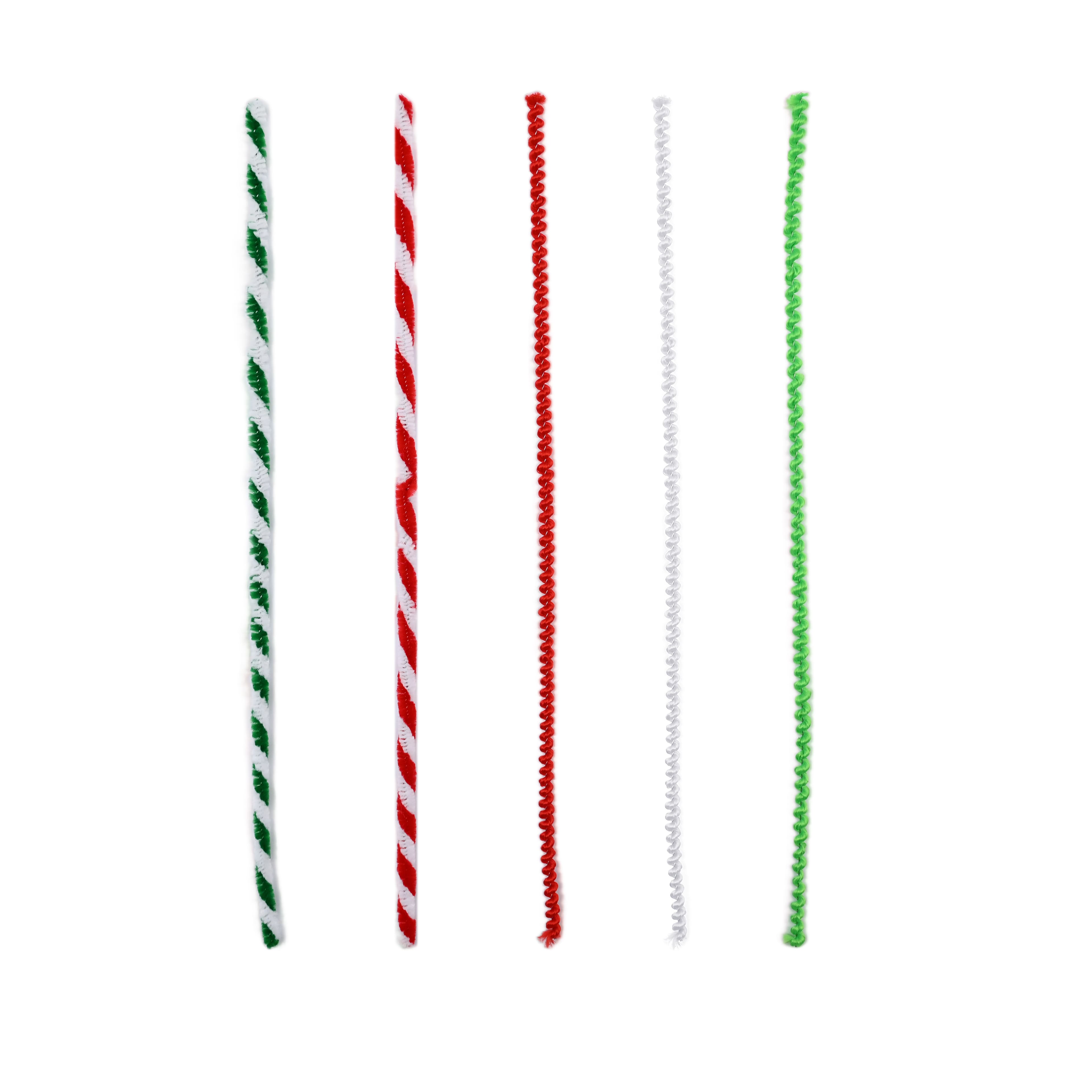 Striped &#x26; Coiled Chenille Stems by Creatology&#x2122;