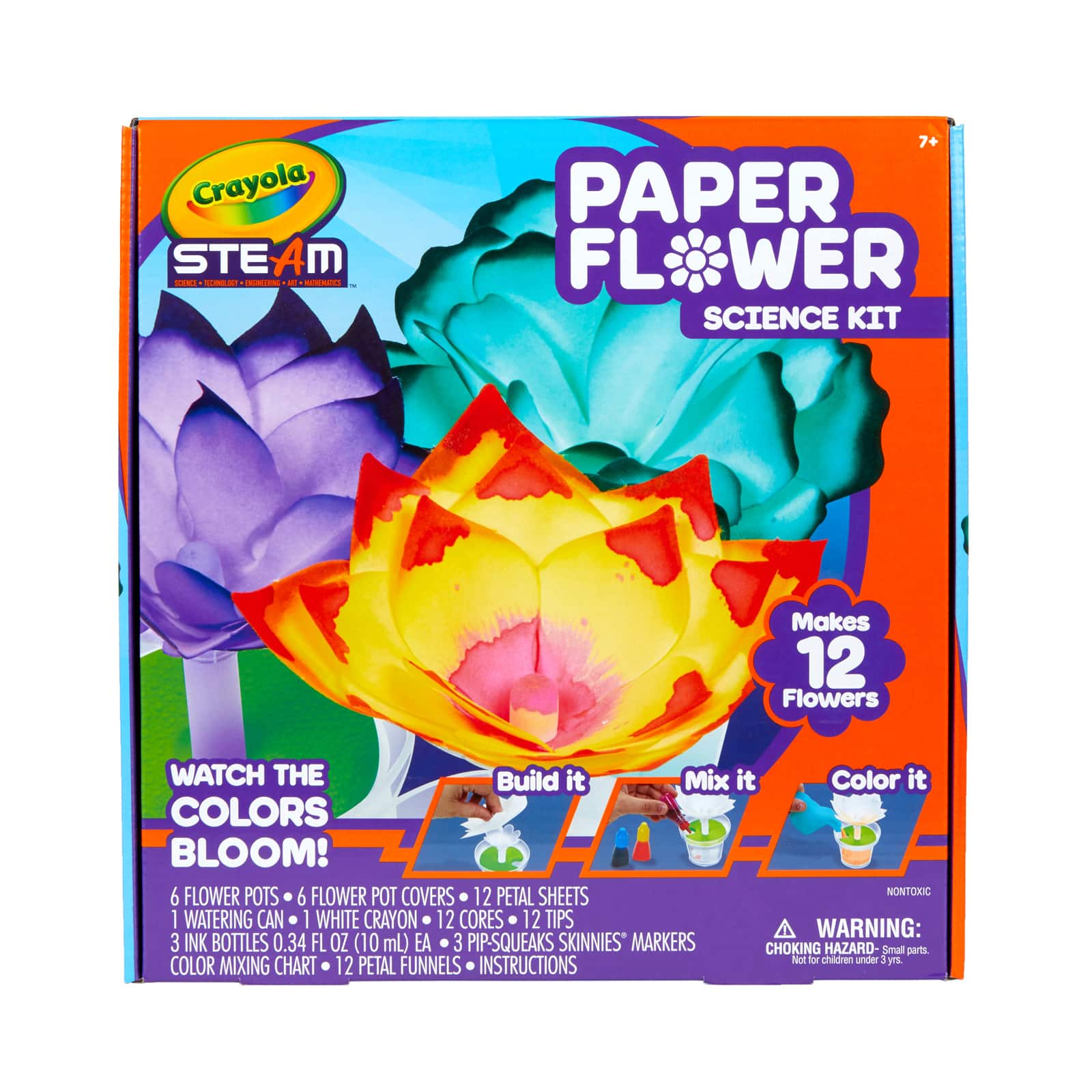 6 Pack: Crayola&#xAE; S.T.E.A.M Paper Flower Science Kit