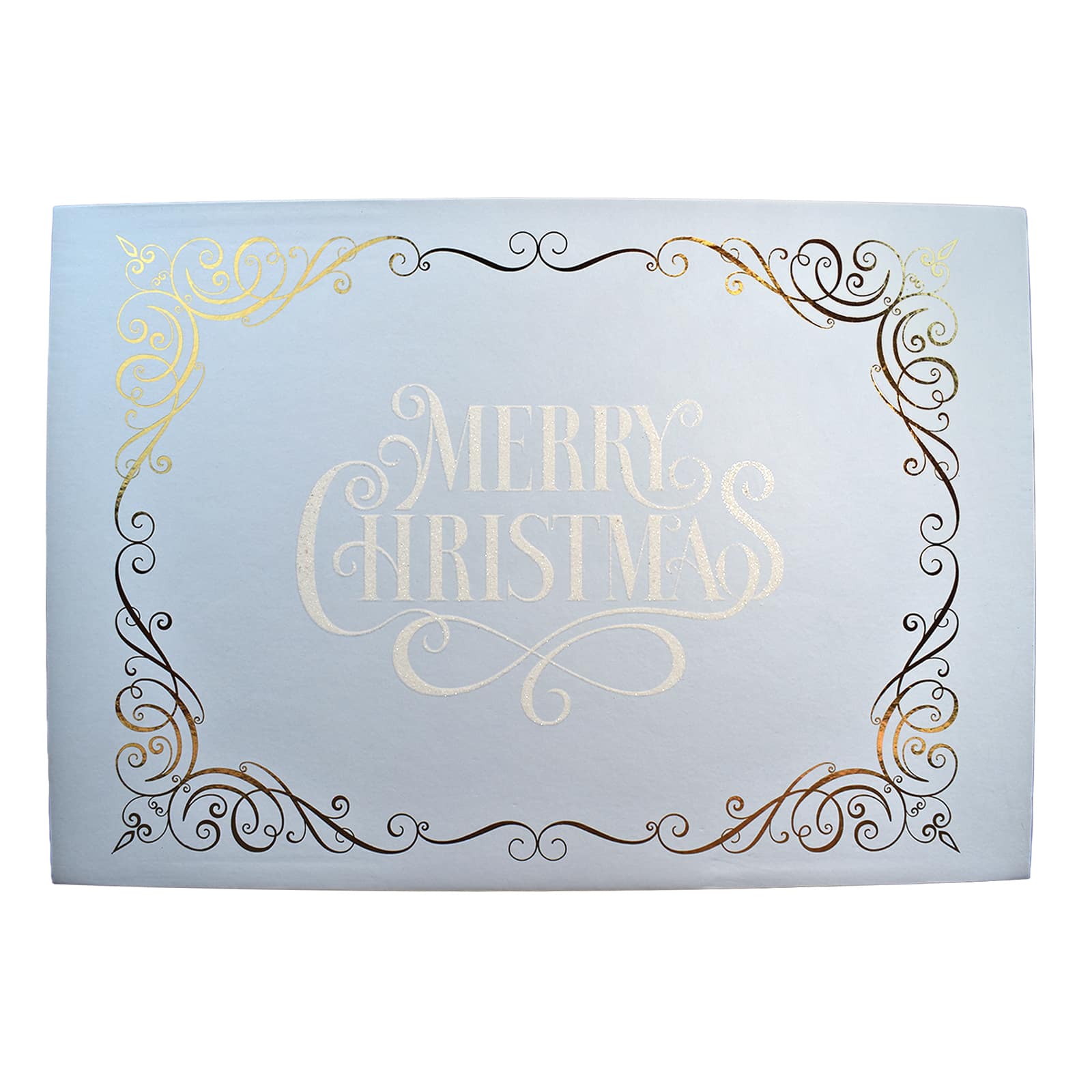 Large Snowflake Merry Christmas Decorative Box by Ashland&#xAE;