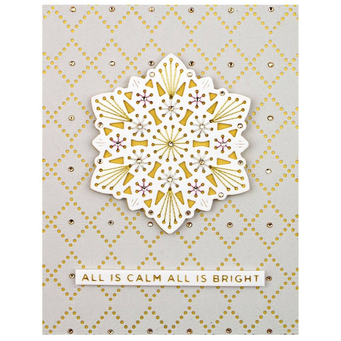 Spellbinders® Sparkling Mandala Etched Dies | Michaels