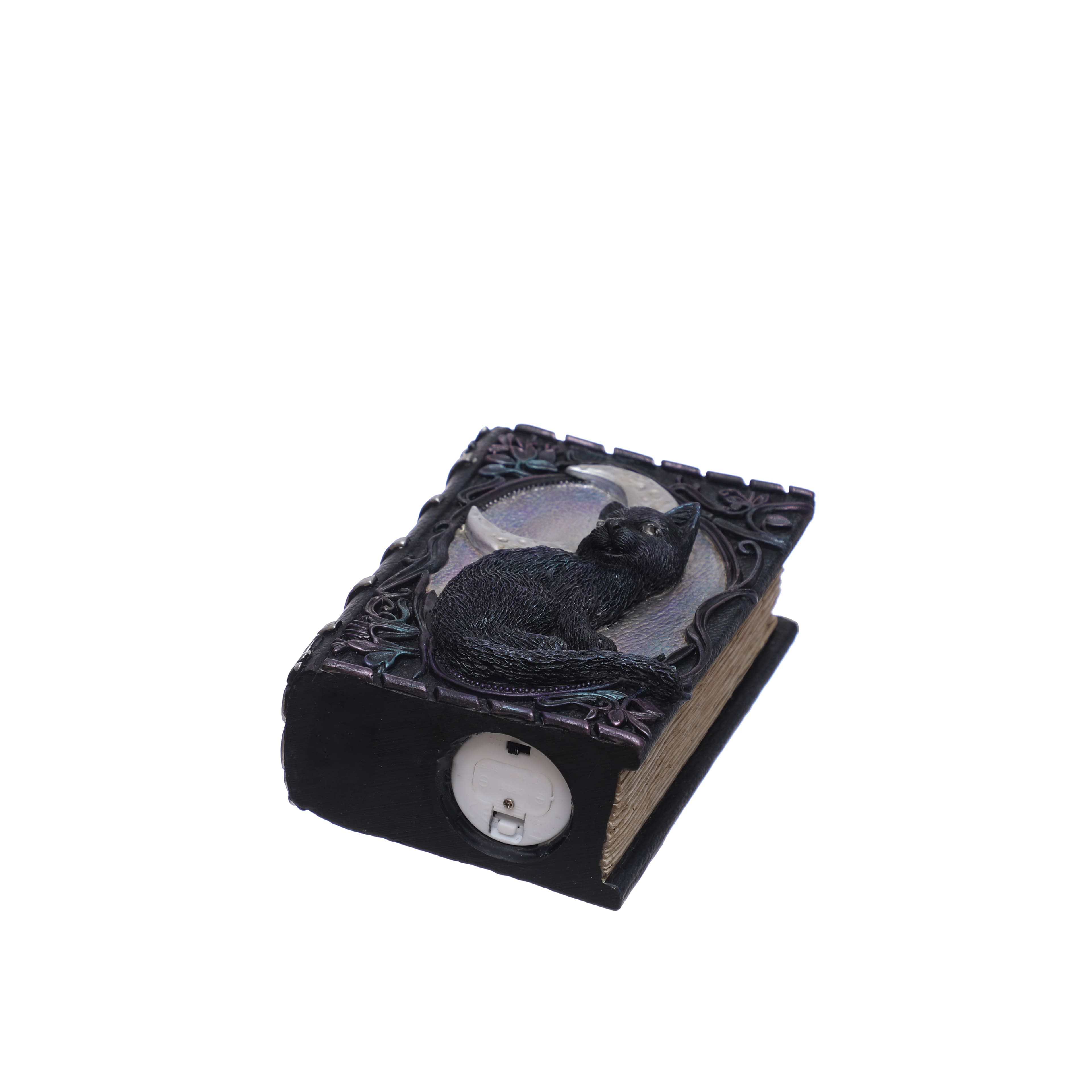 6&#x22; LED Cat Book Tabletop D&#xE9;cor by Ashland&#xAE;