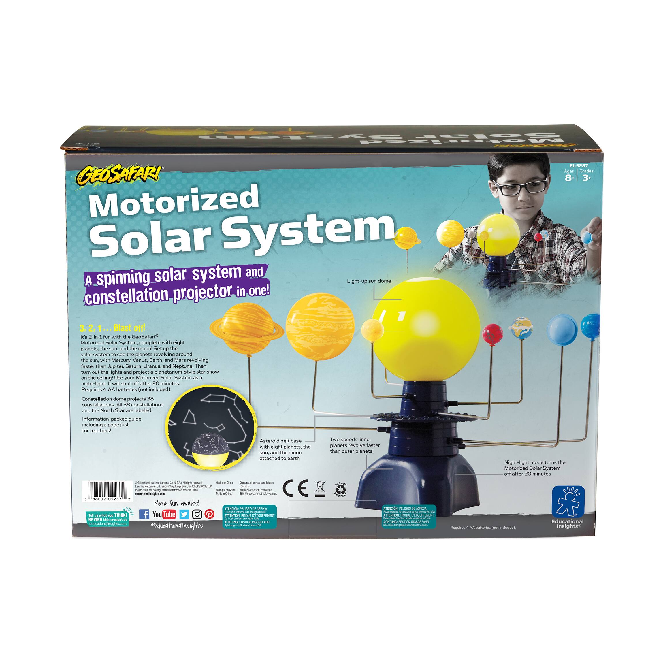 GeoSafari Motorized Solar System
