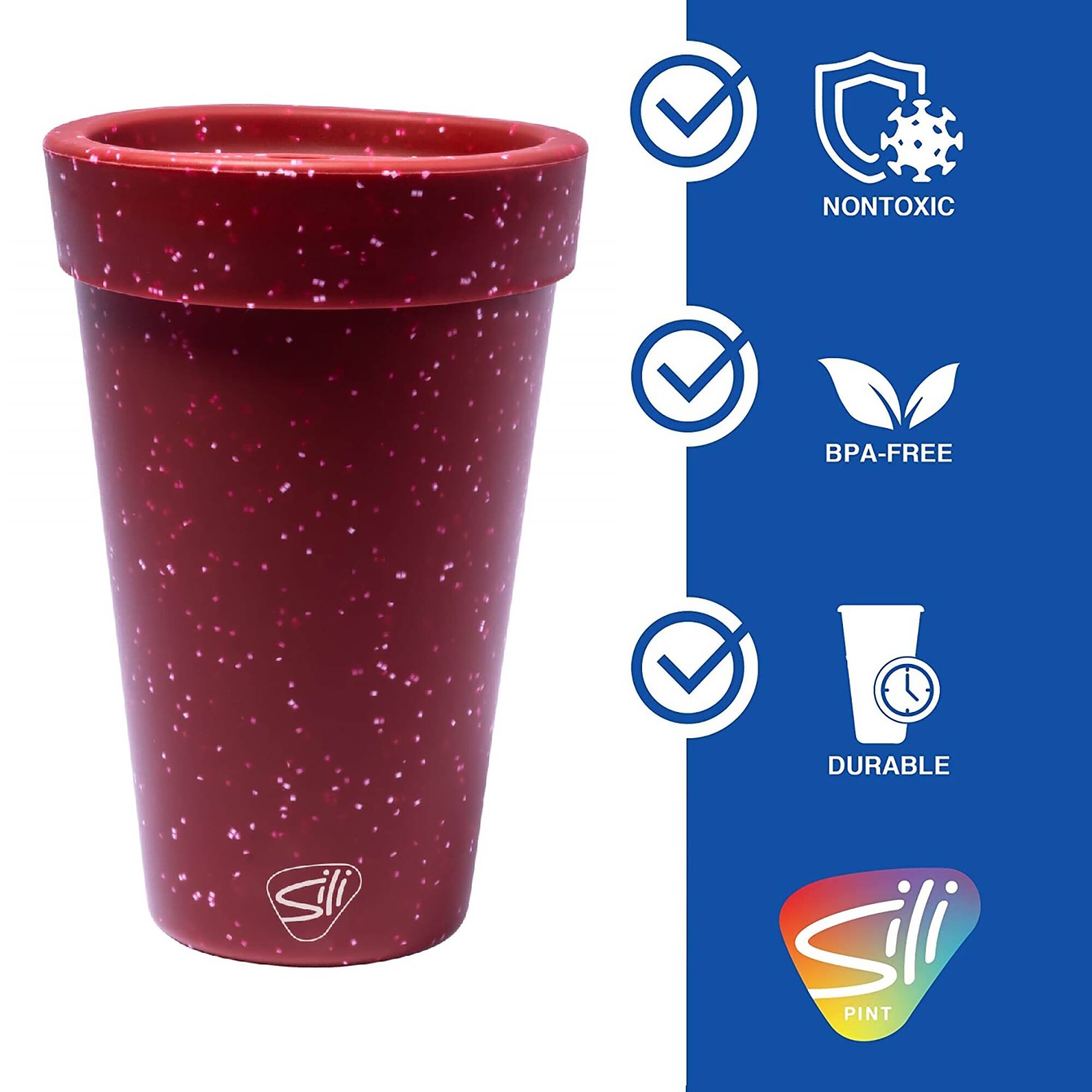 Silipint® 16oz. Silicone Coffee Tumblers, 2ct.