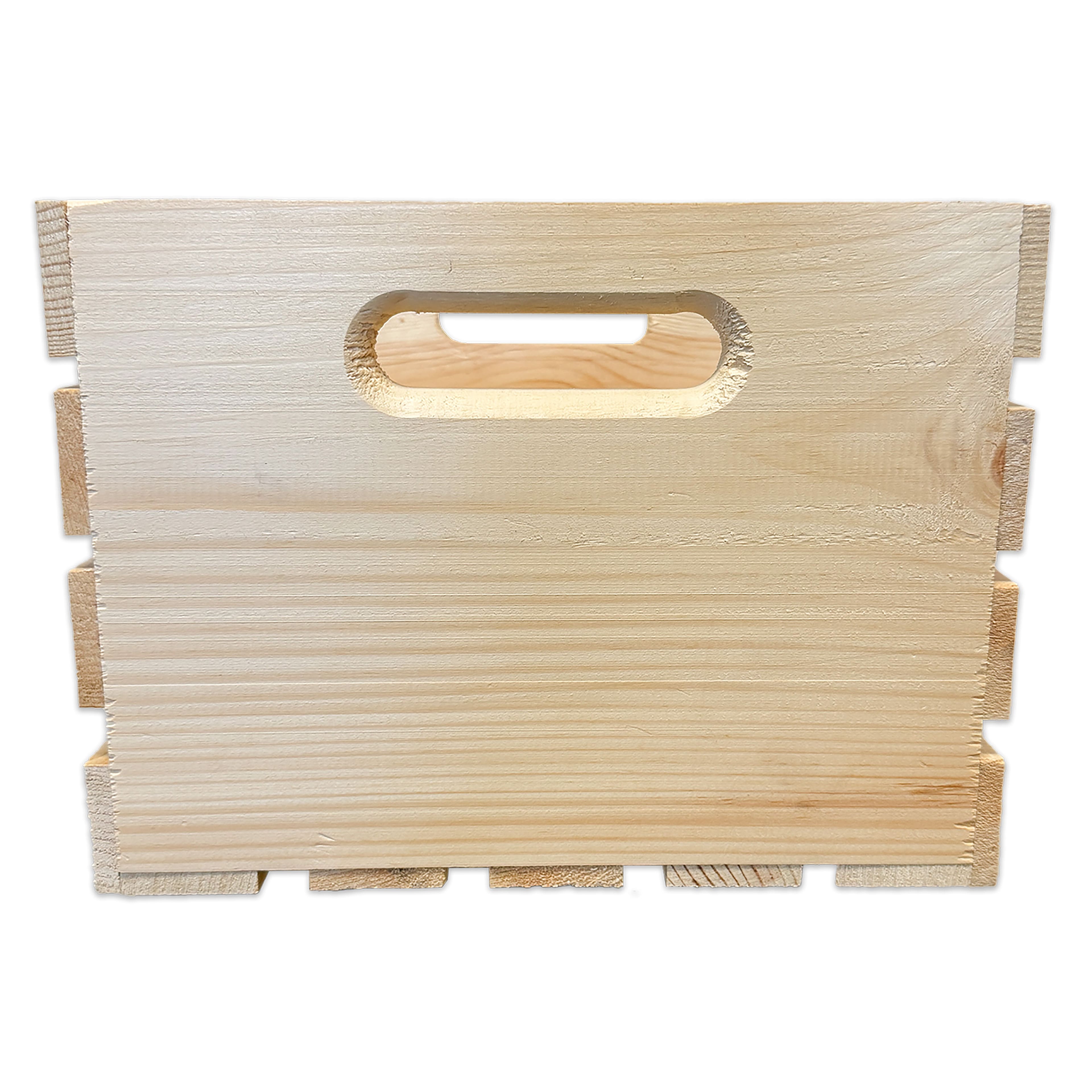 6 Pack: 9.25" x 12.5" x 12.5" Pinewood Crate by Make Market®