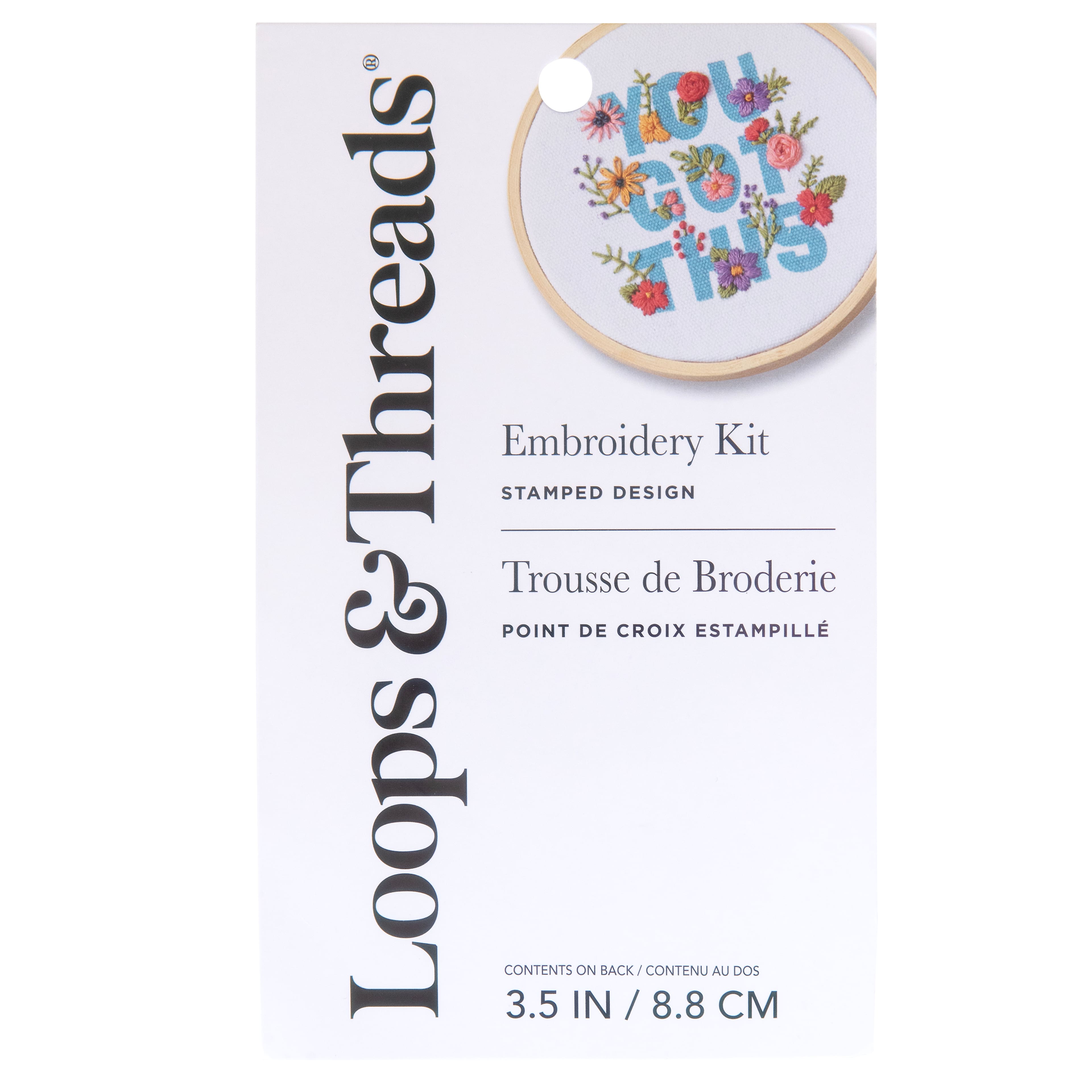 Mix Leaf Punch Needle Kit by Loops & Threads®