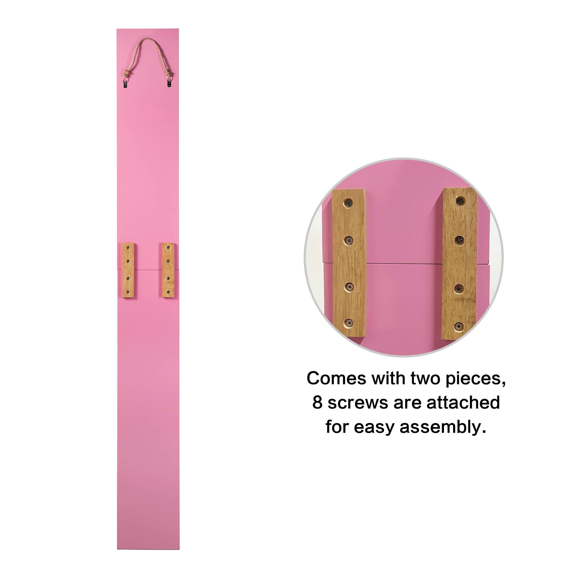 Glitzhome® 60'' Easter Blessings Wooden Porch Sign