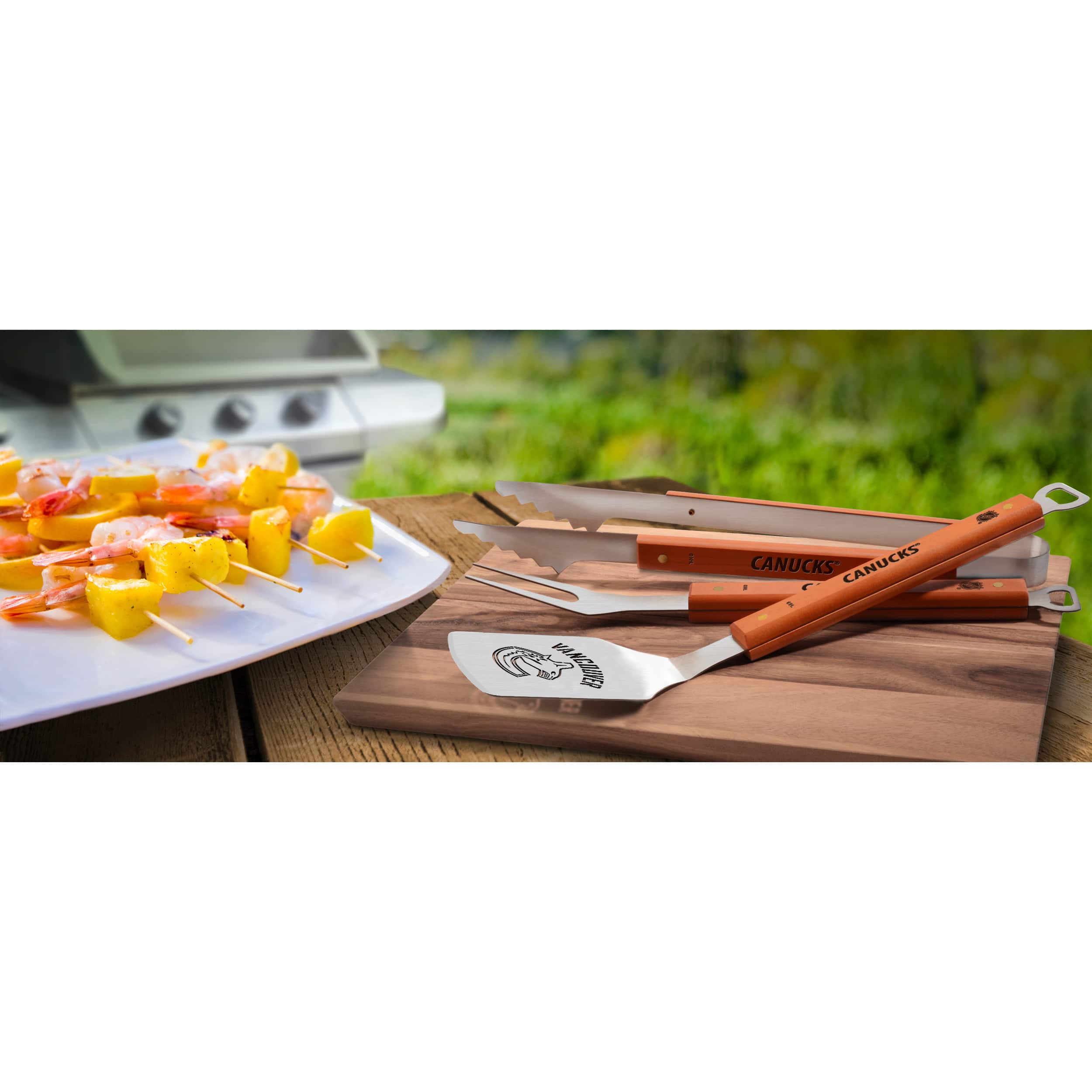 NHL Classic 3-Piece BBQ Set