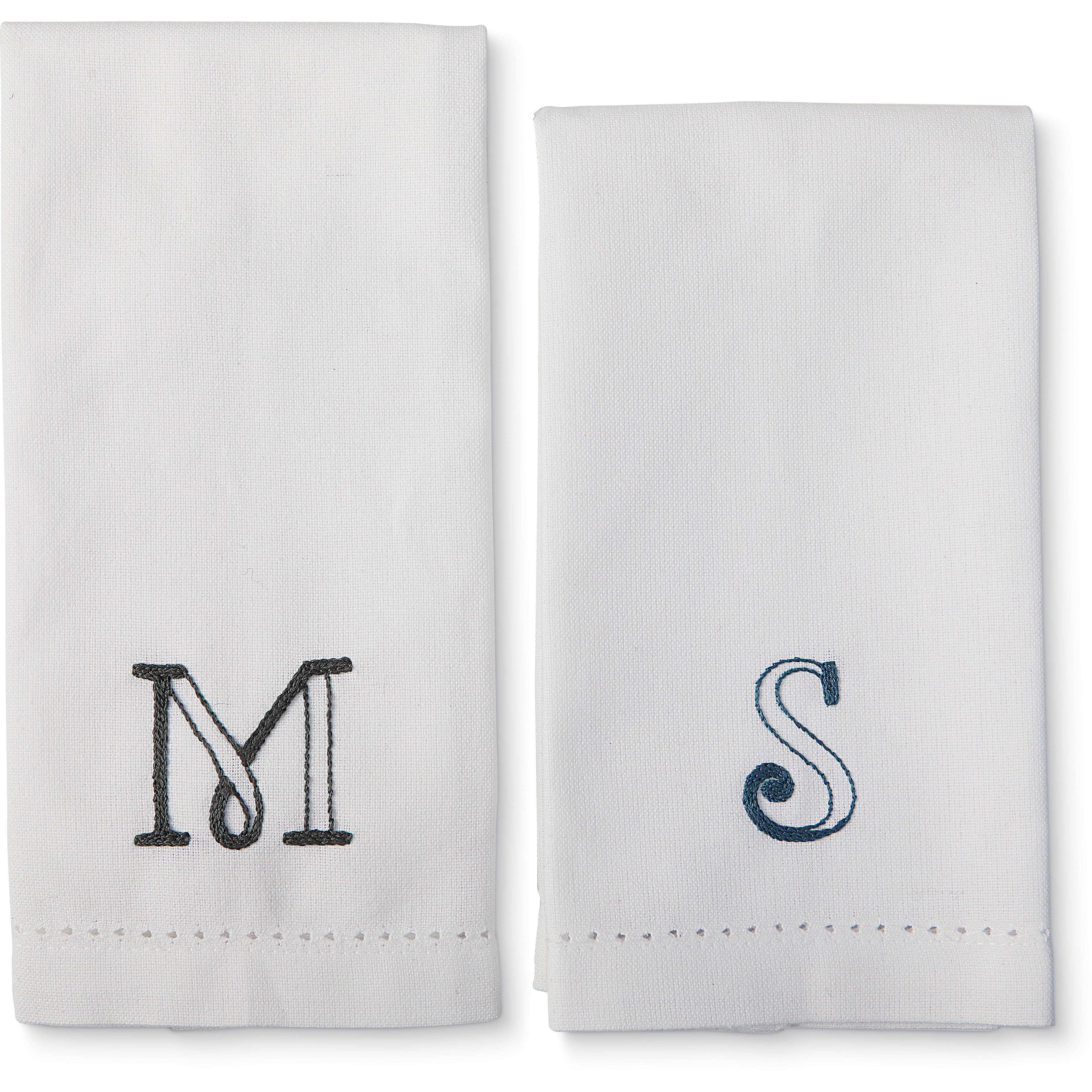 Monogram Iron-On Embroidery Transfer Set by Loops & Threads®