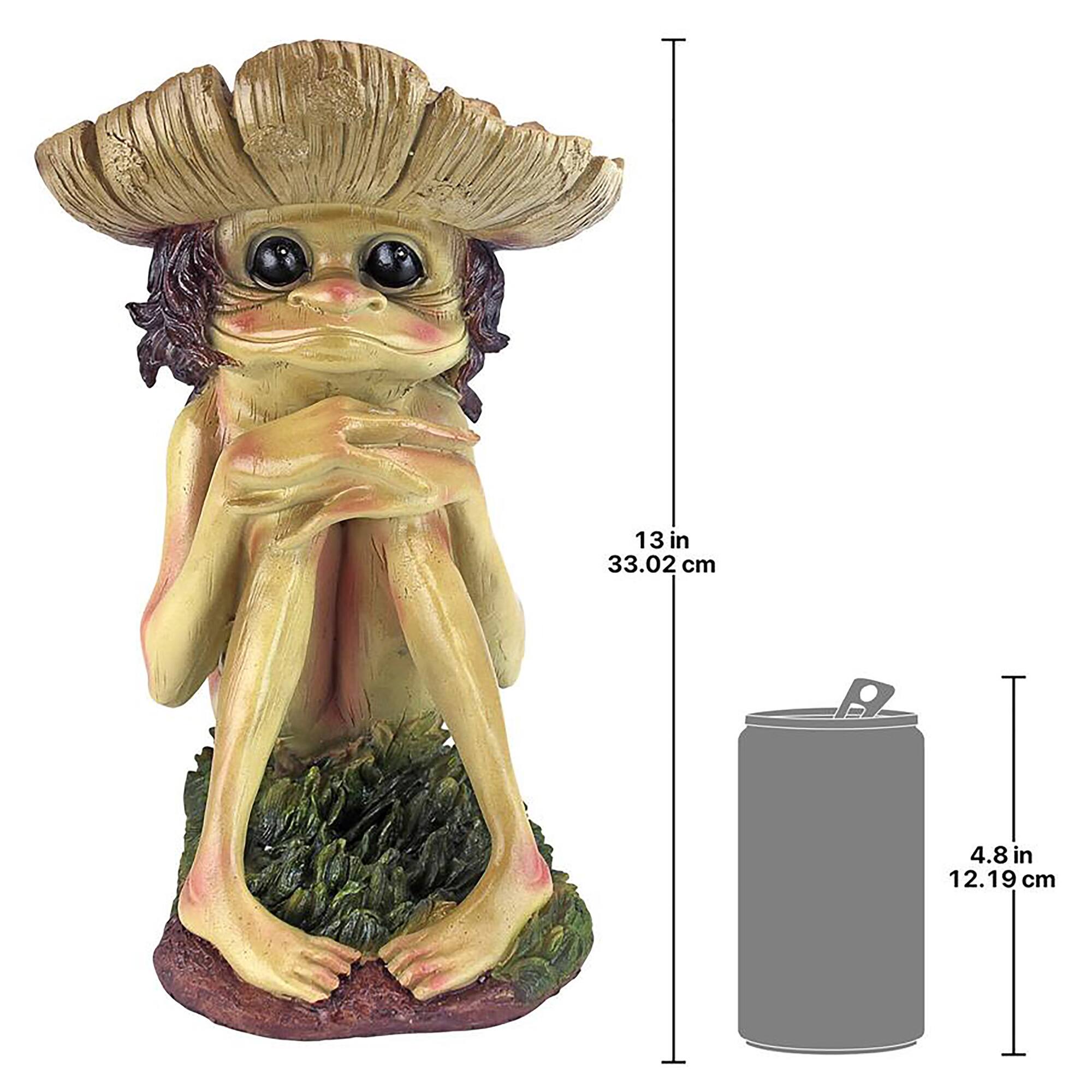 Design Toscano 13" Svenska the Garden Troll Sculpture