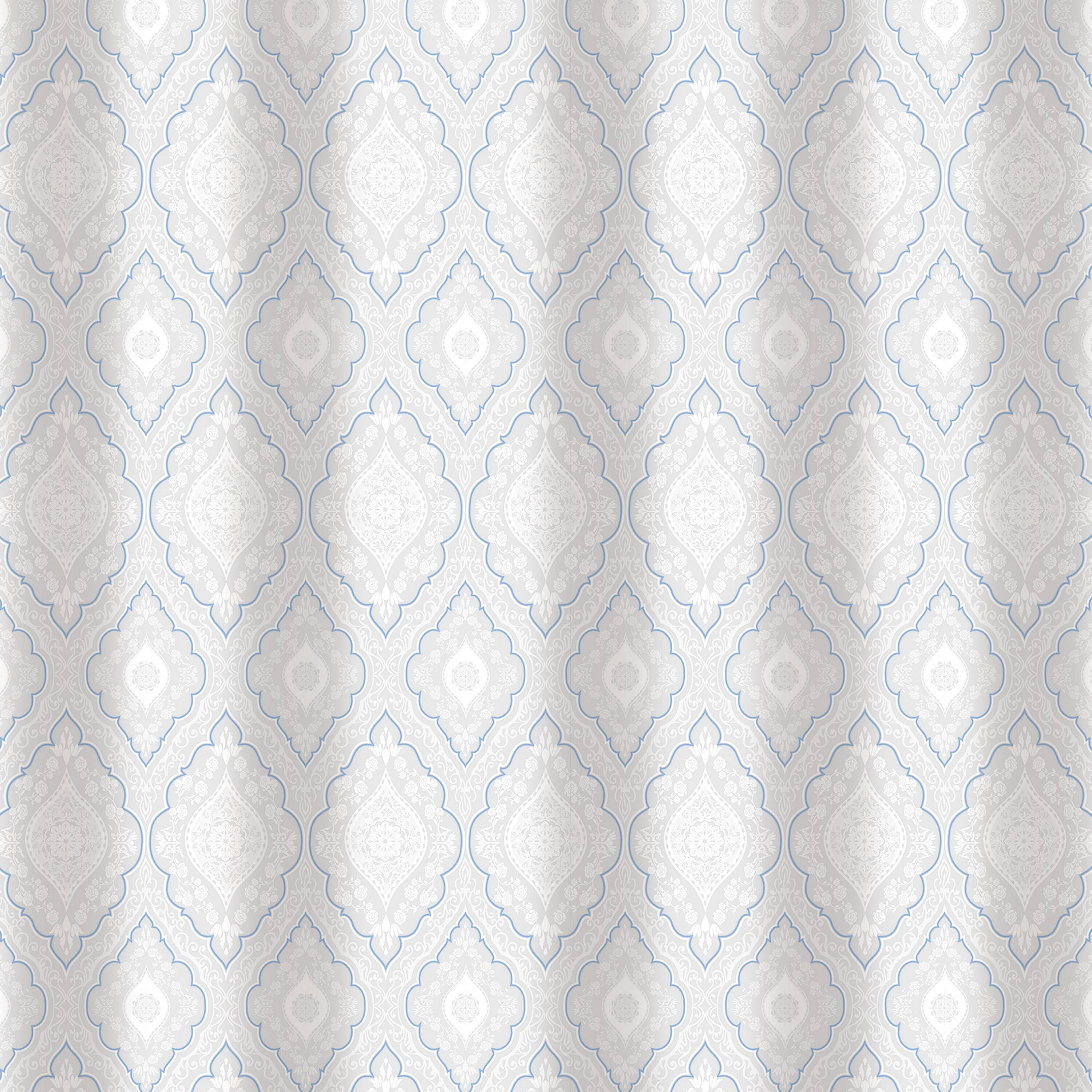 Bath Bliss Moroccan Design Shower Curtain