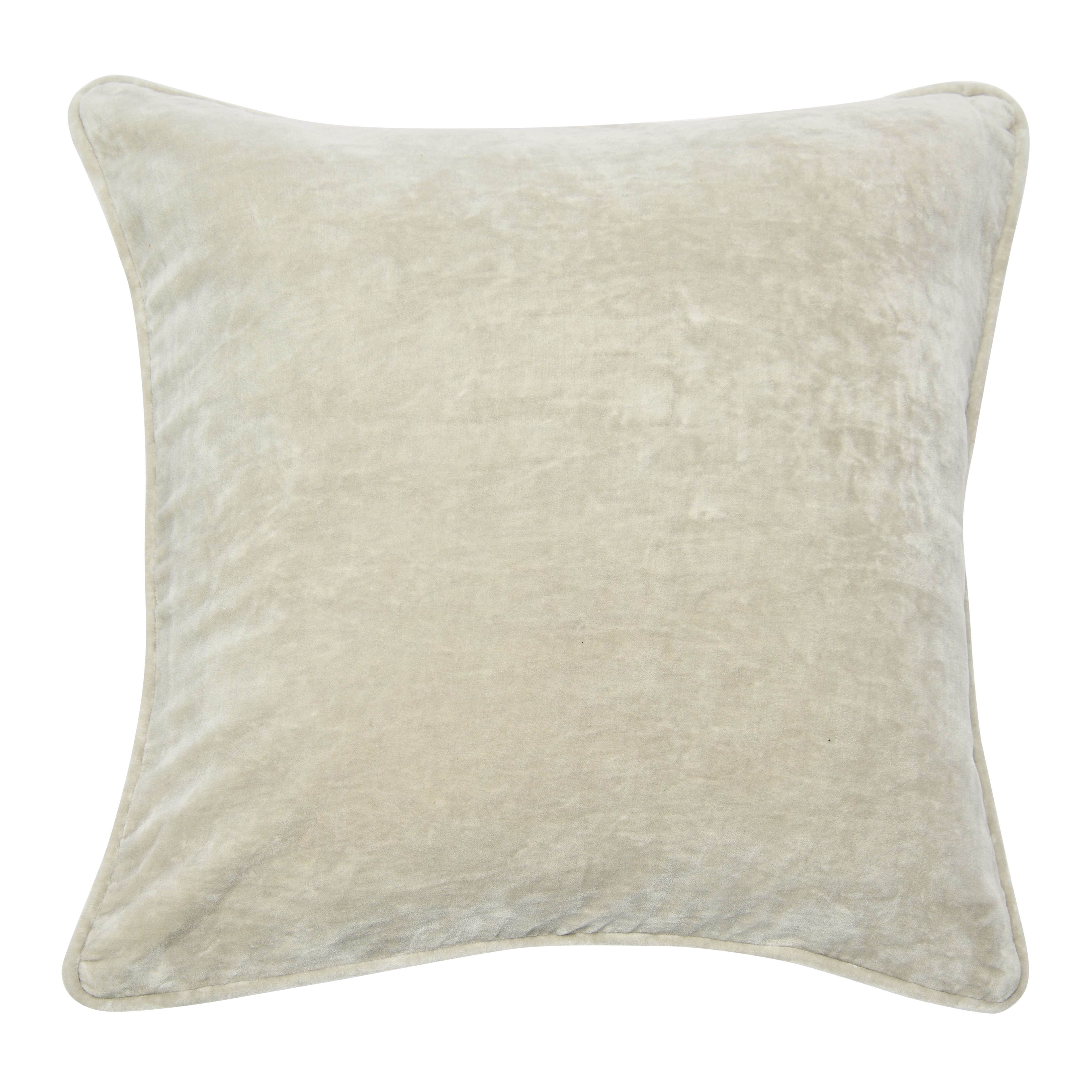 Hello Honey® 20" Square Velvet Pillow Cover with Piping